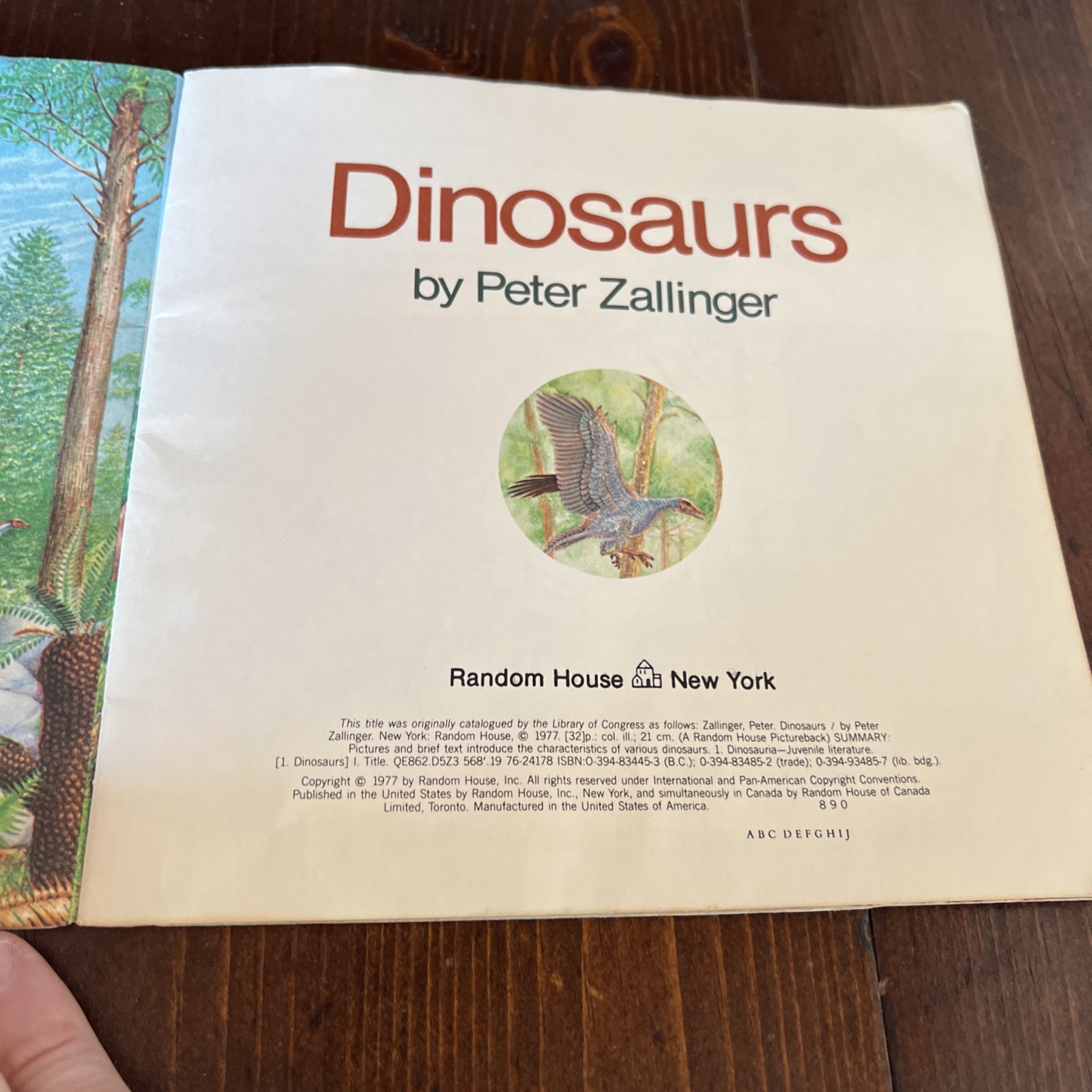 Dinosaurs by Peter Zallinger (1977 Paperback)