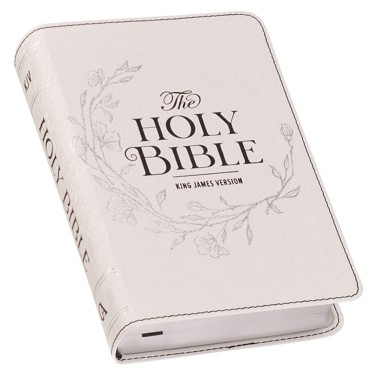 KJV Holy Bible, Compact Vegan Leather Red Letter Edition – Ribbon Marker, King