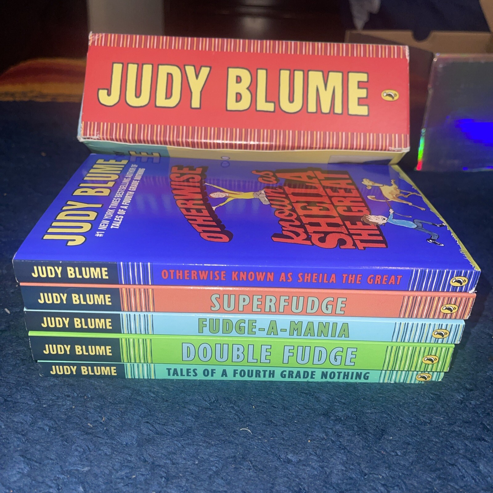 Judy Blume’s Fudge Box Set by Judy Blume (2007, Box or Slipcased / Digest…