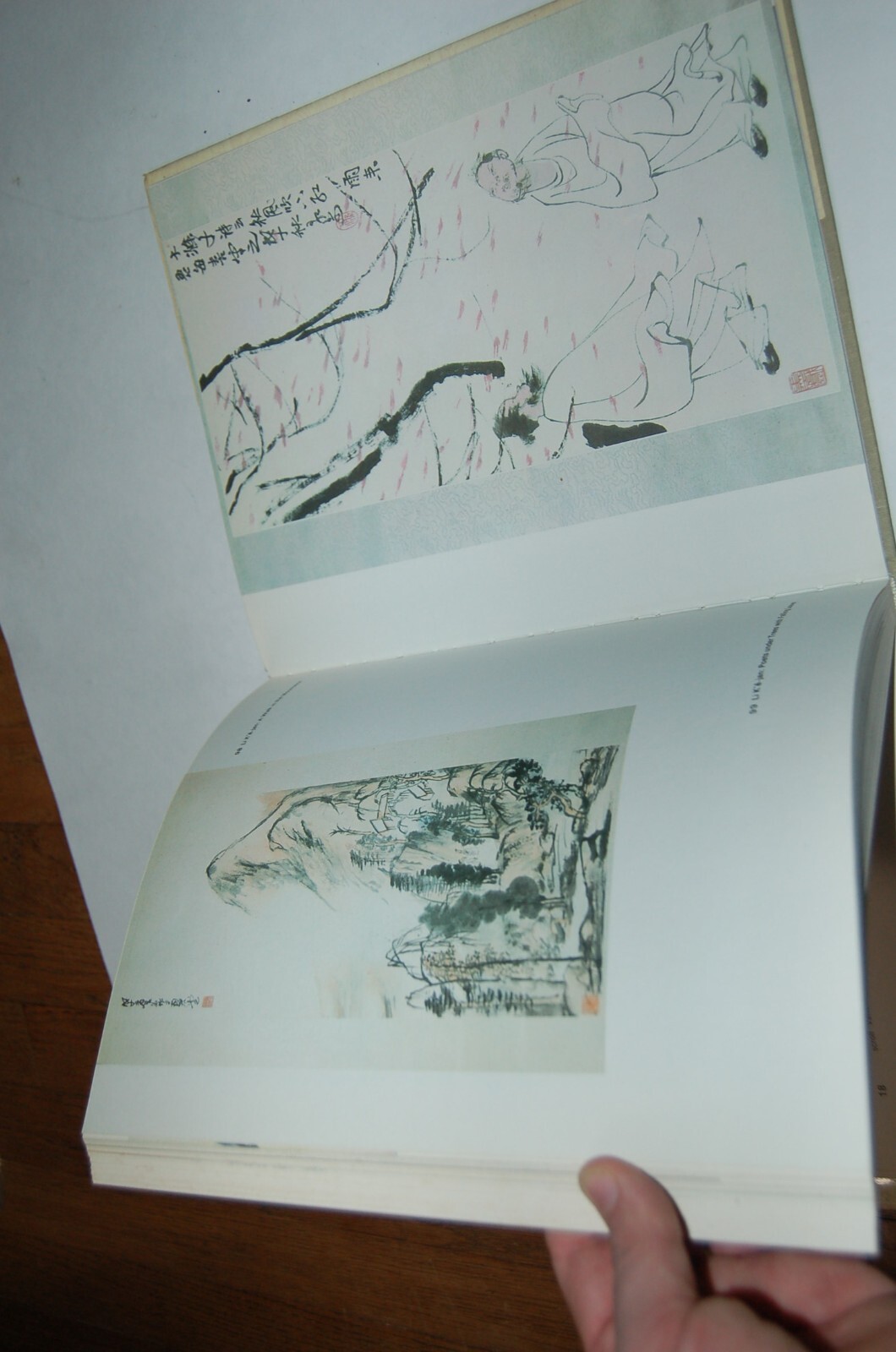 Chinese watercolors 1986 Drawing Mountains&Water