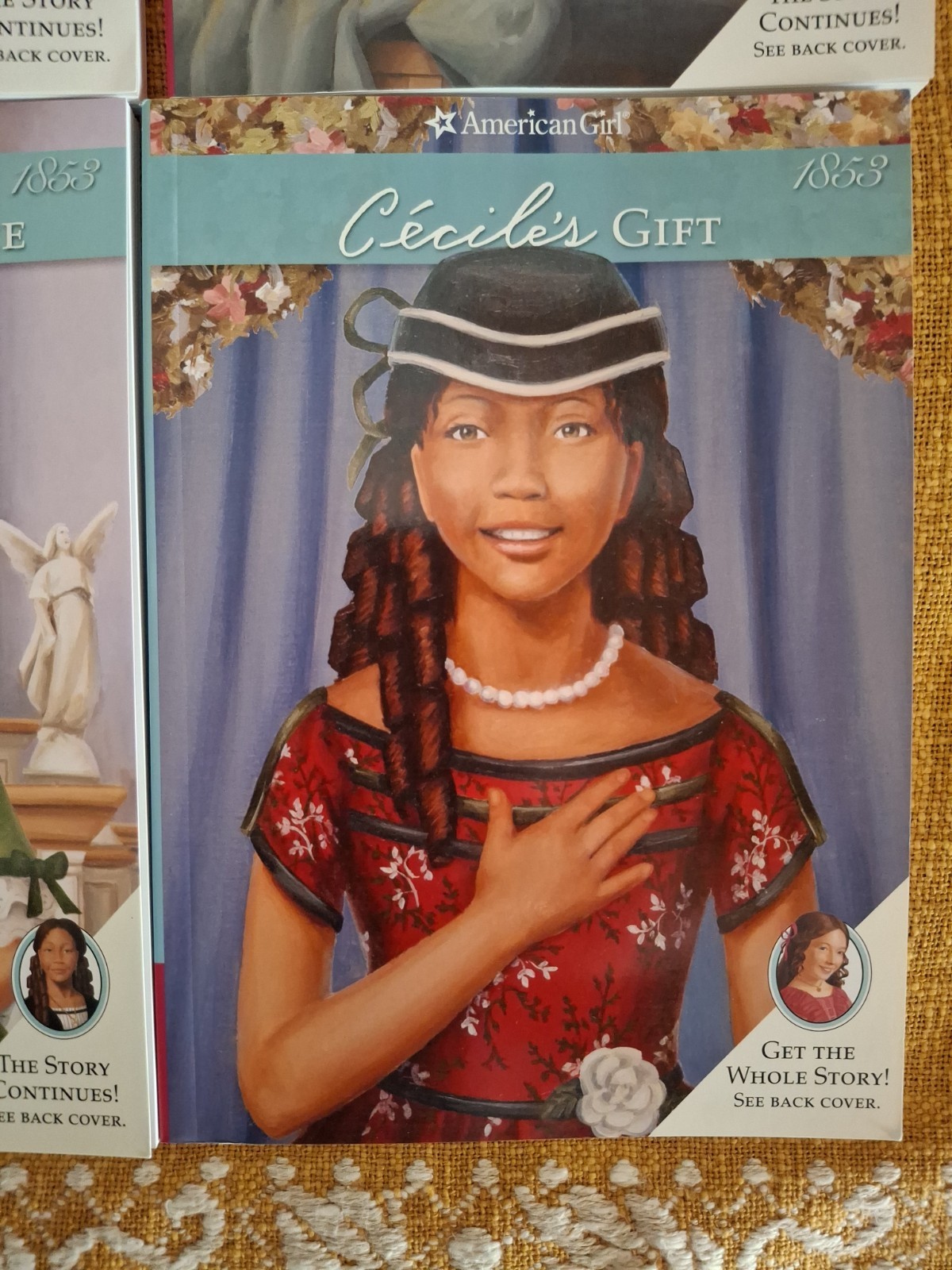 Cecile and Marie-Grace American Girl Doll Book Box Set Collection 6 Books EUC