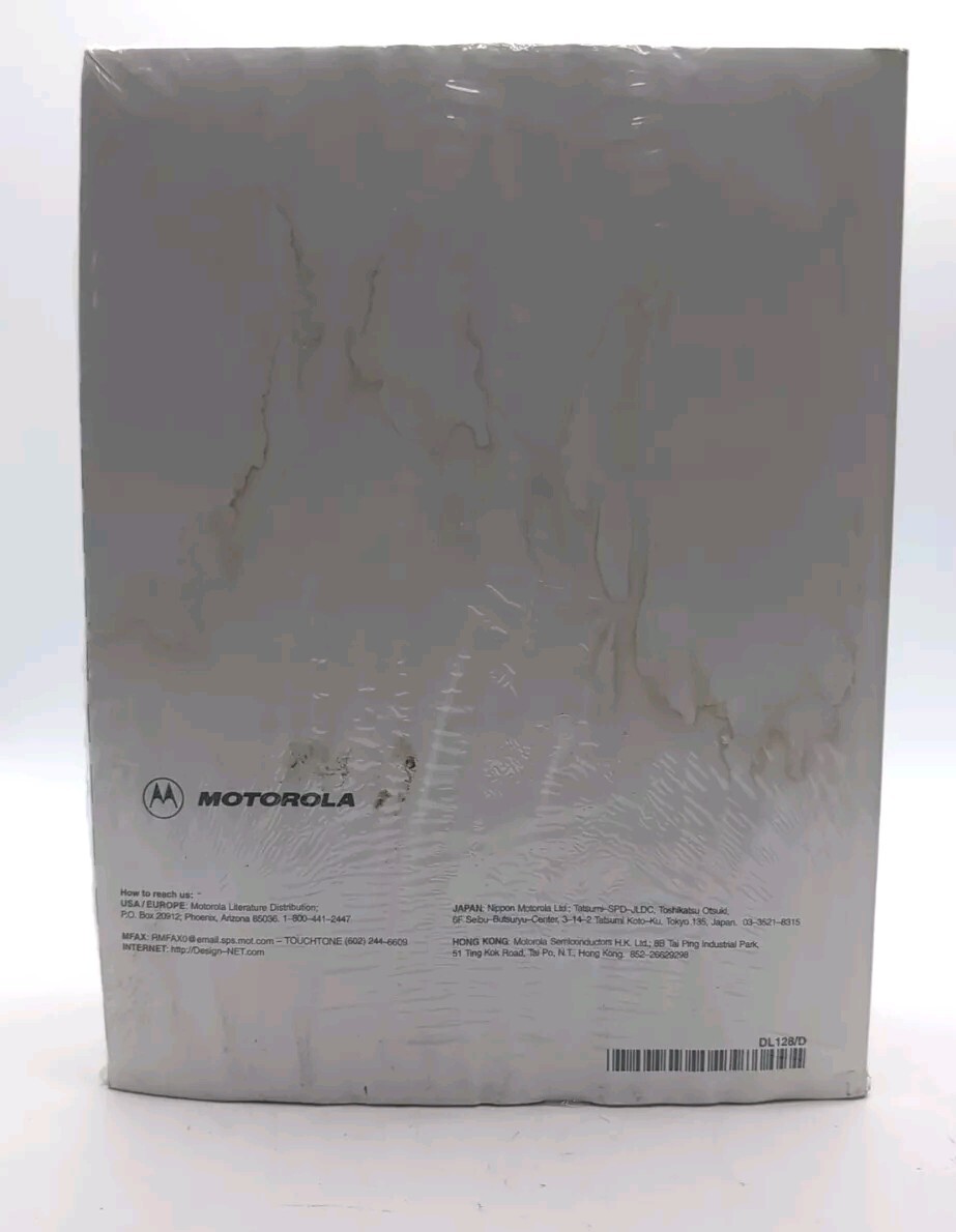 Motorola Technology Device Data Paperbacks Analog Interface Ics Vol I & II.