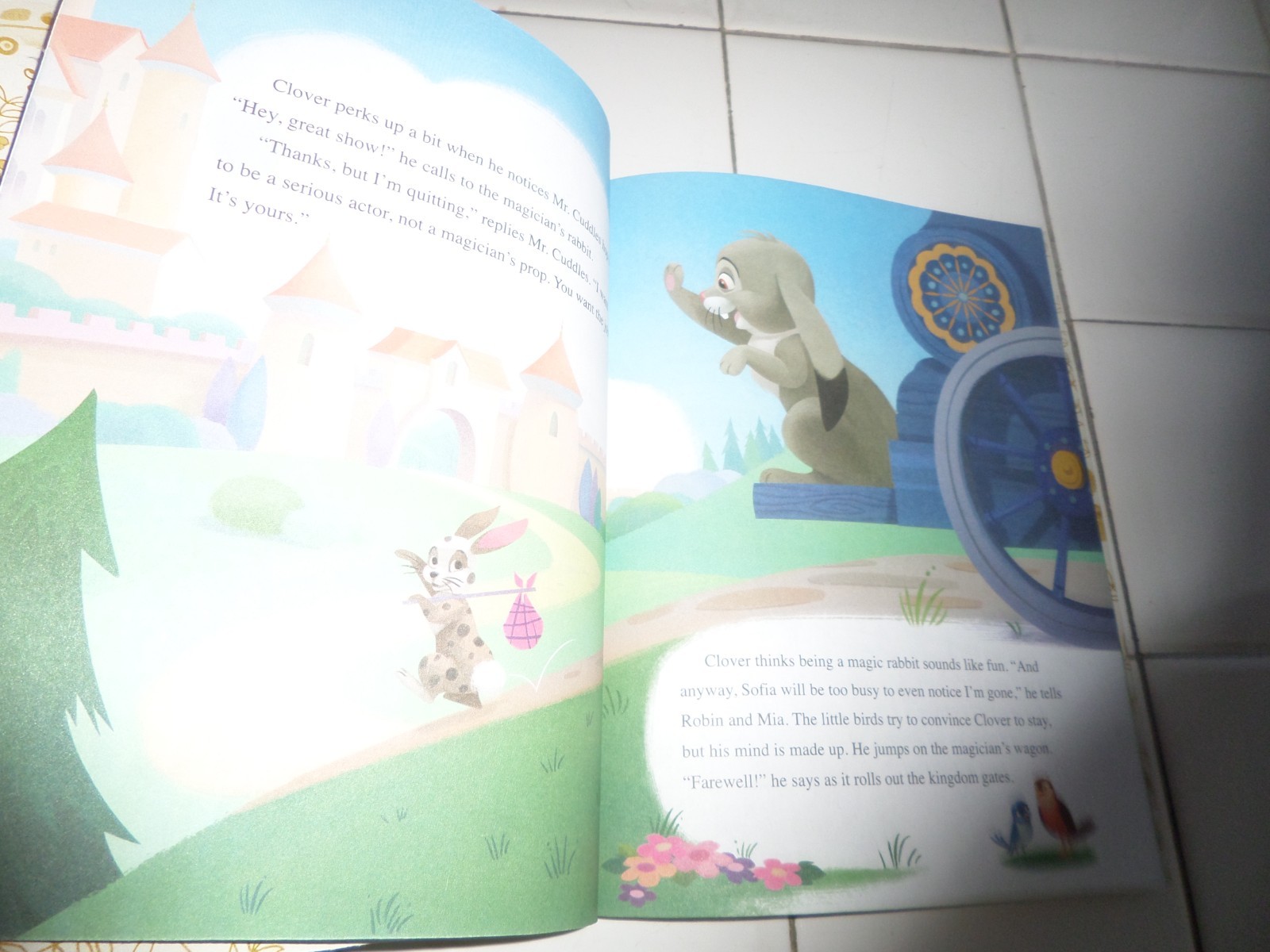 Sofia The First Bunny Magic!, A Little Golden Book,2014(DISNEY)