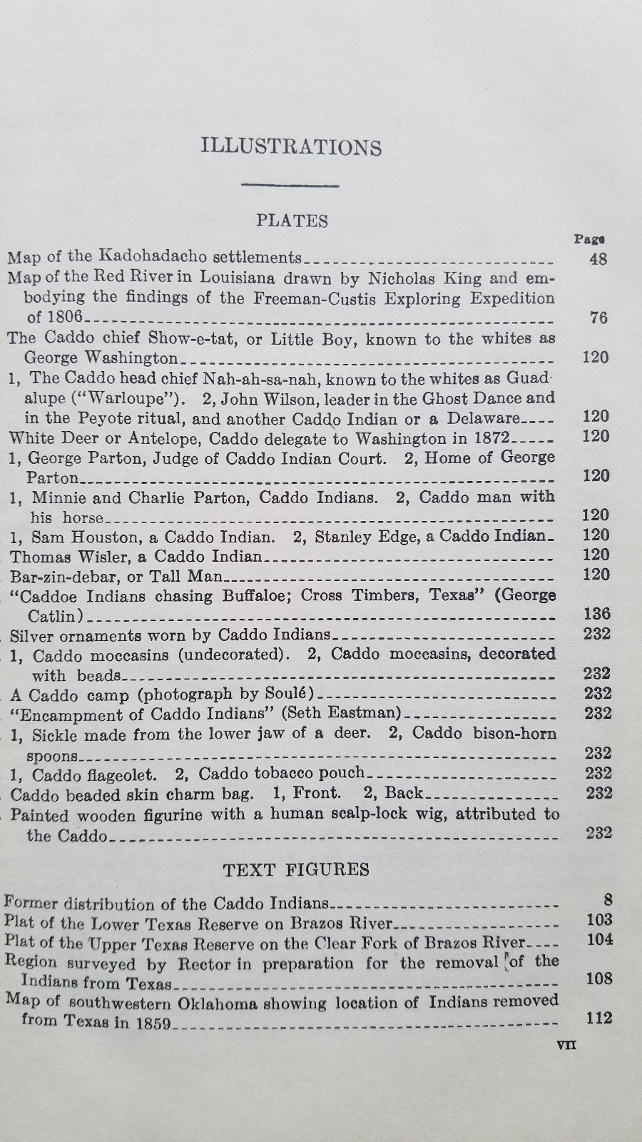 Source Material on History and Ethnology of CADDO INDIANS, John Swanton, 1942 HC
