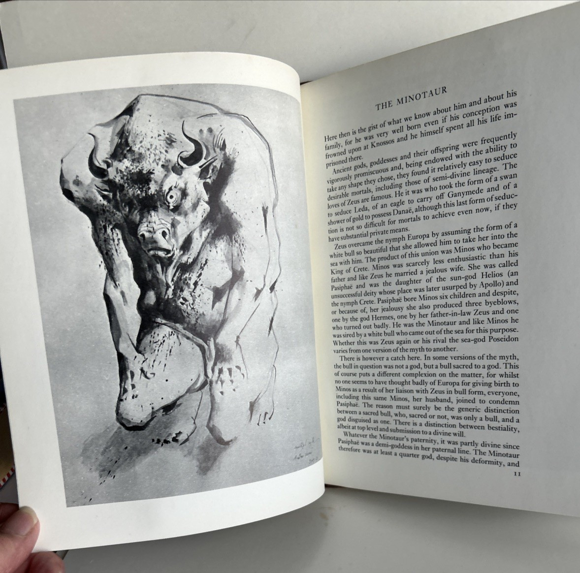 The Minotaur Michae Ayrton Privately Published Genevieve Restaurant London