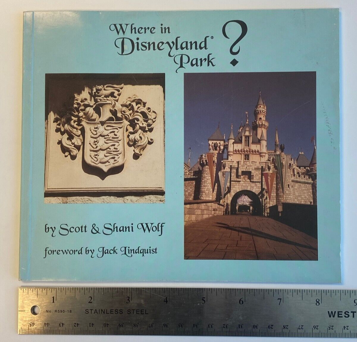 Where in Disneyland Park Book Paperback 62 Pages 1994 NOS