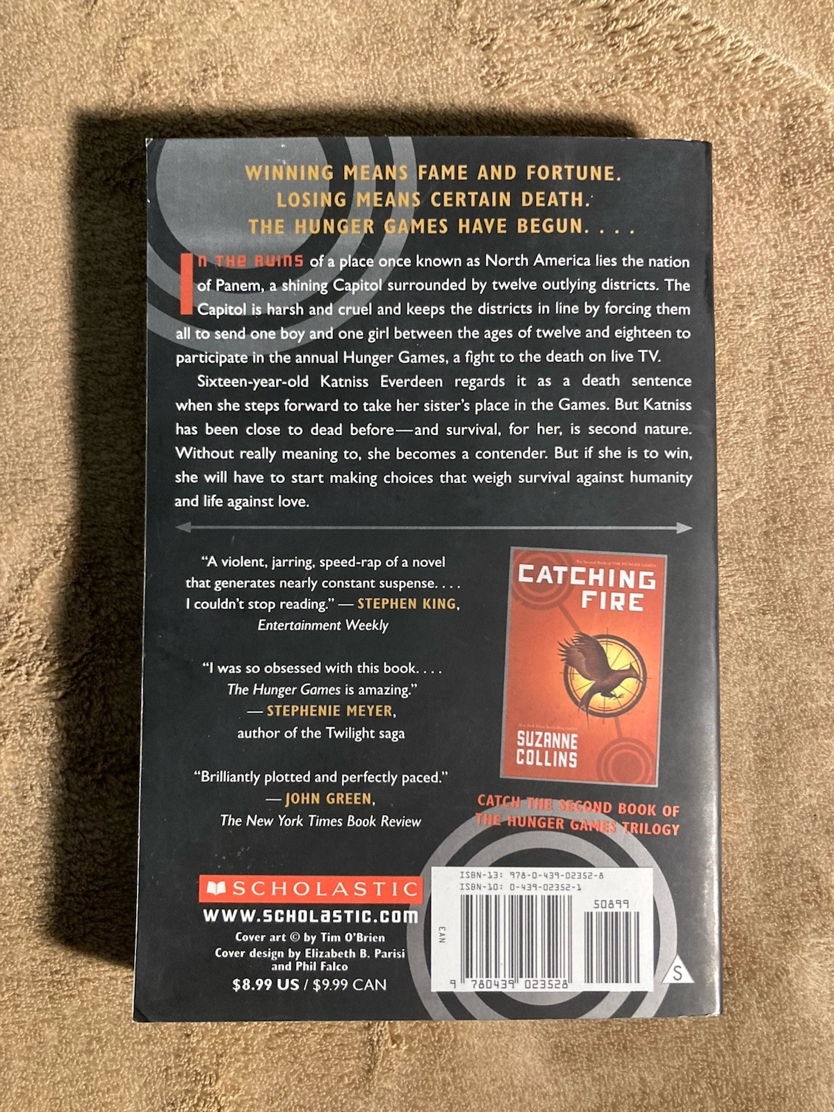 Hunger Games Trilogy Book Set Paperback Hardcover Suzanne Collins Catching Fire