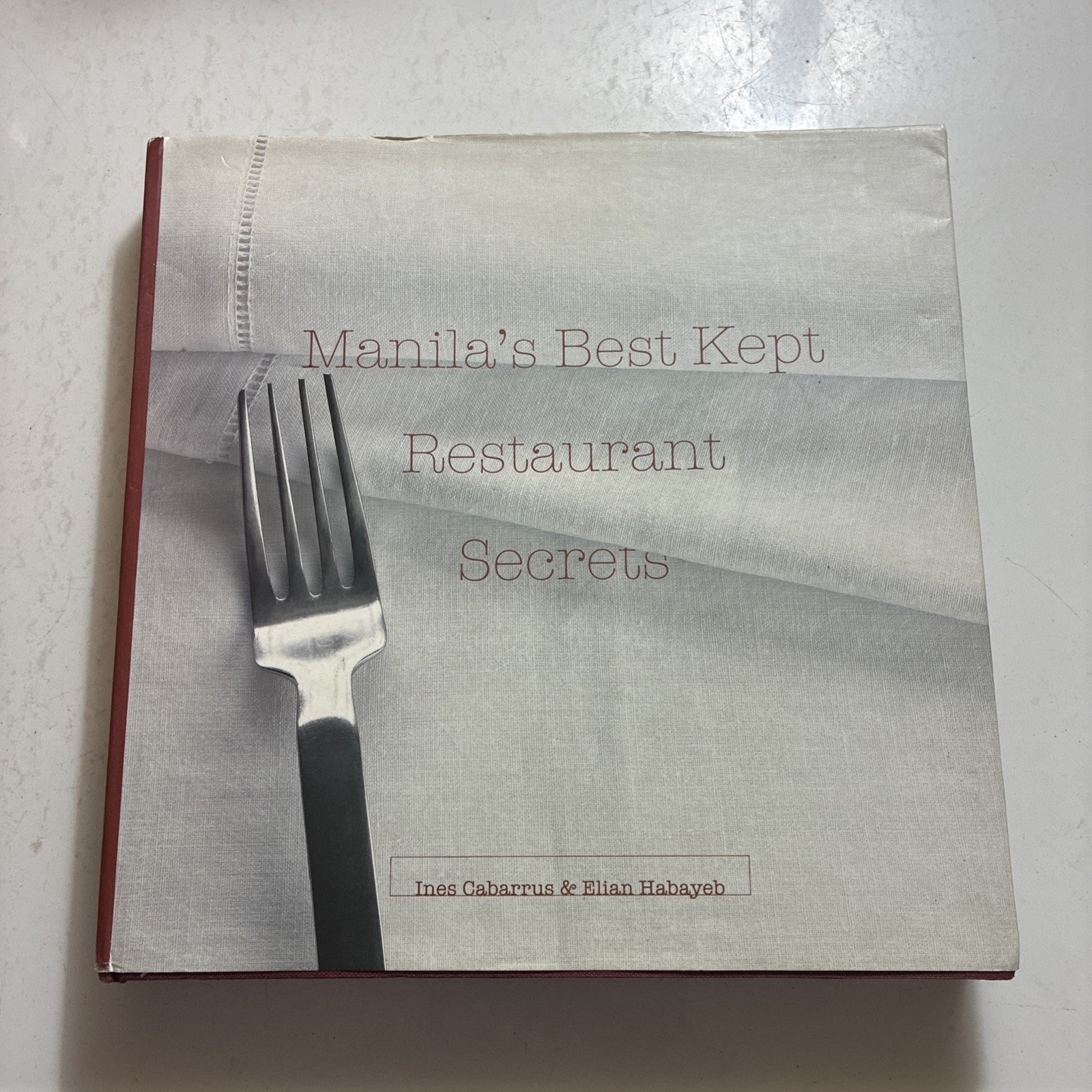 Signed Cookbook Manila’s Best Kept Restaurant Secrets Philippines Filipino Books