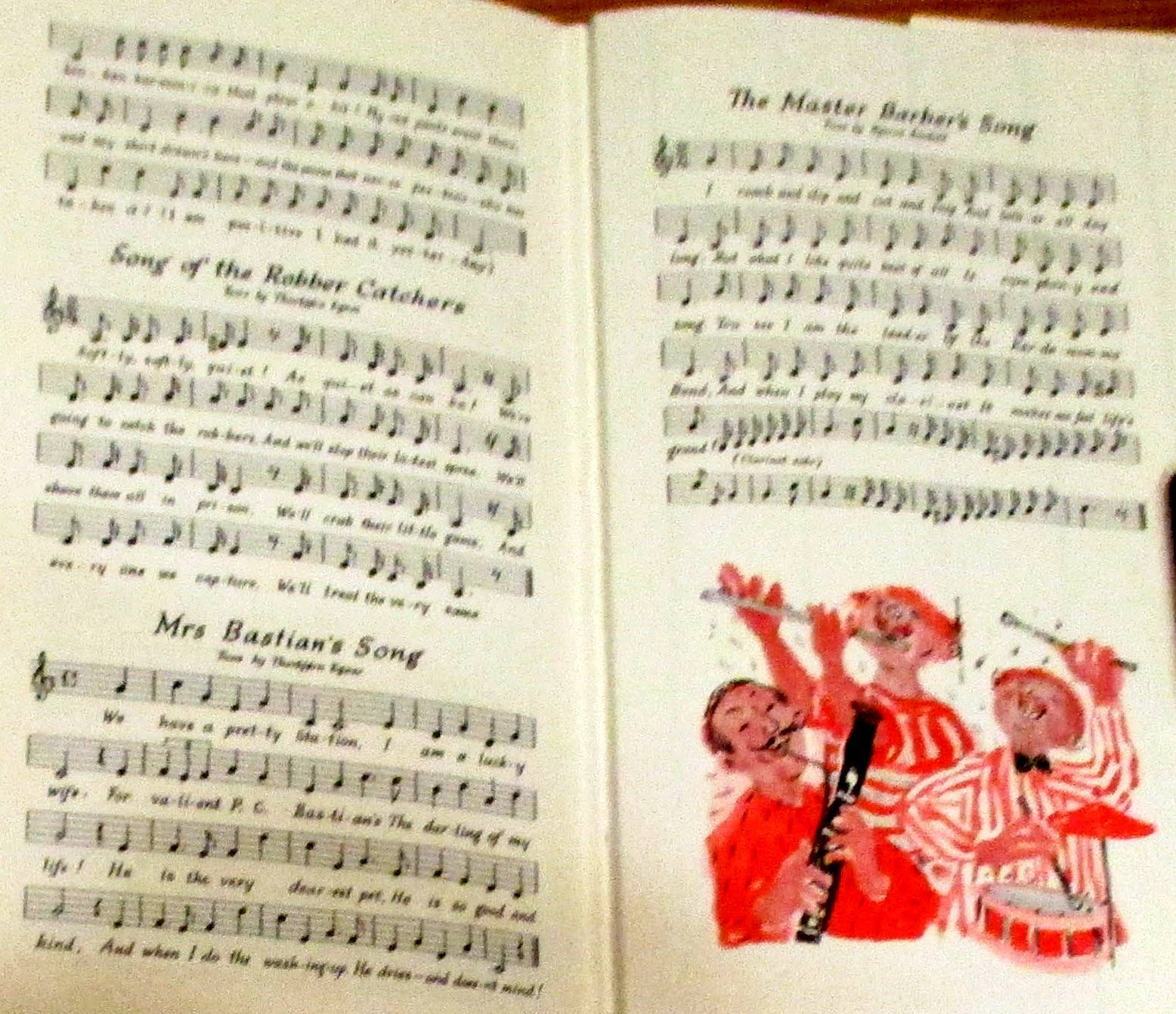 1959 The Singing Town by Thorbjorn Egner H/C D/J 105 Pages NICE!!!