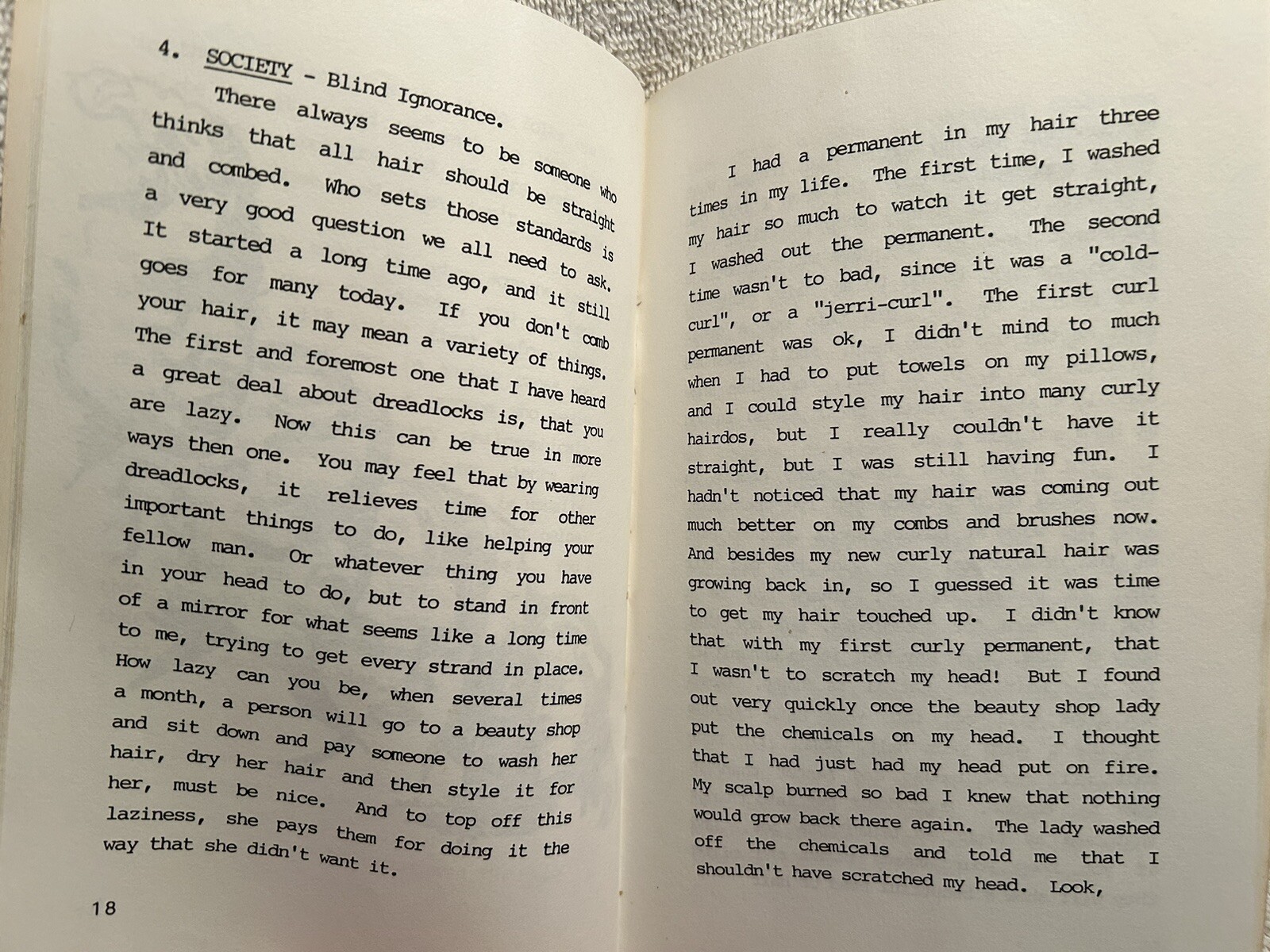 Vtg. Book The Art Of Dreadlocks By Wanda M. Johnson Including A History 35 Pages