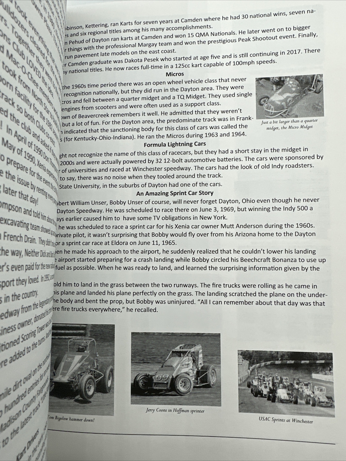 Dayton Ohio Race Town Signed Bill Holder 3rd Edition Paperback Rare 134 Pages