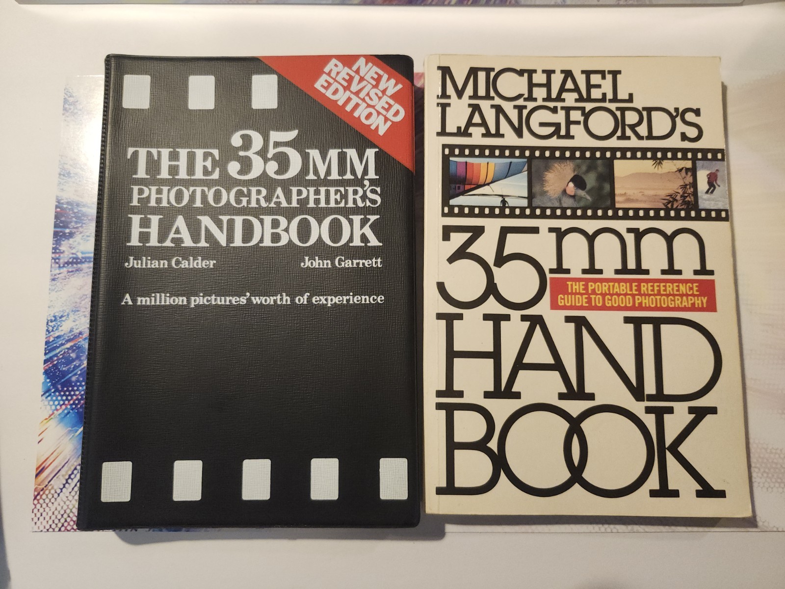 35MM Photographer Handbook Lot – Calder/Garrett & Langford
