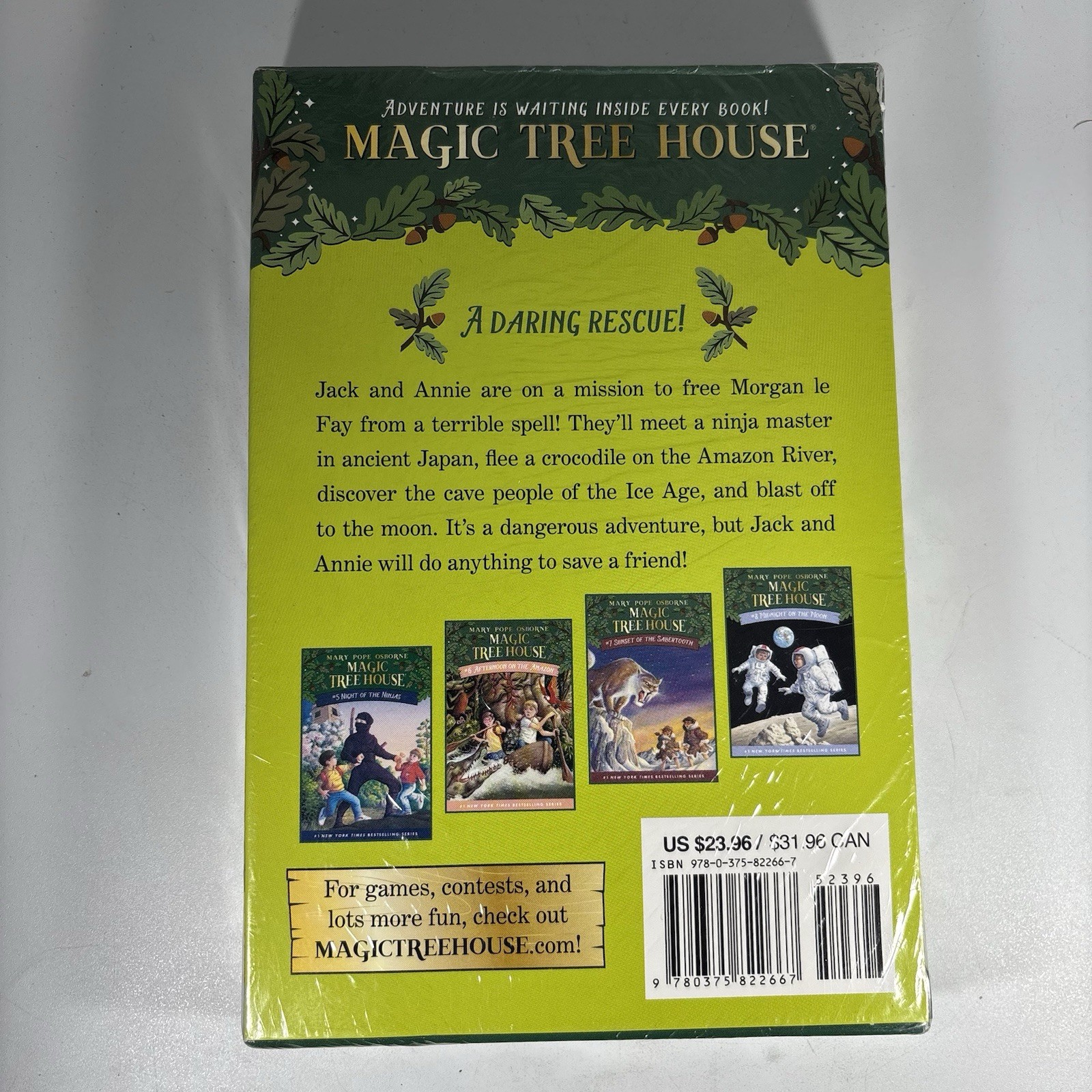 Magic Tree House Volumes 5-8 Boxed Set Sealed New