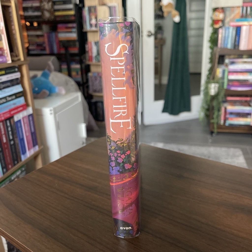 Agatha Willow Spellfire Signed HC The Forbidden Wing Ser. Avon YA Fiction