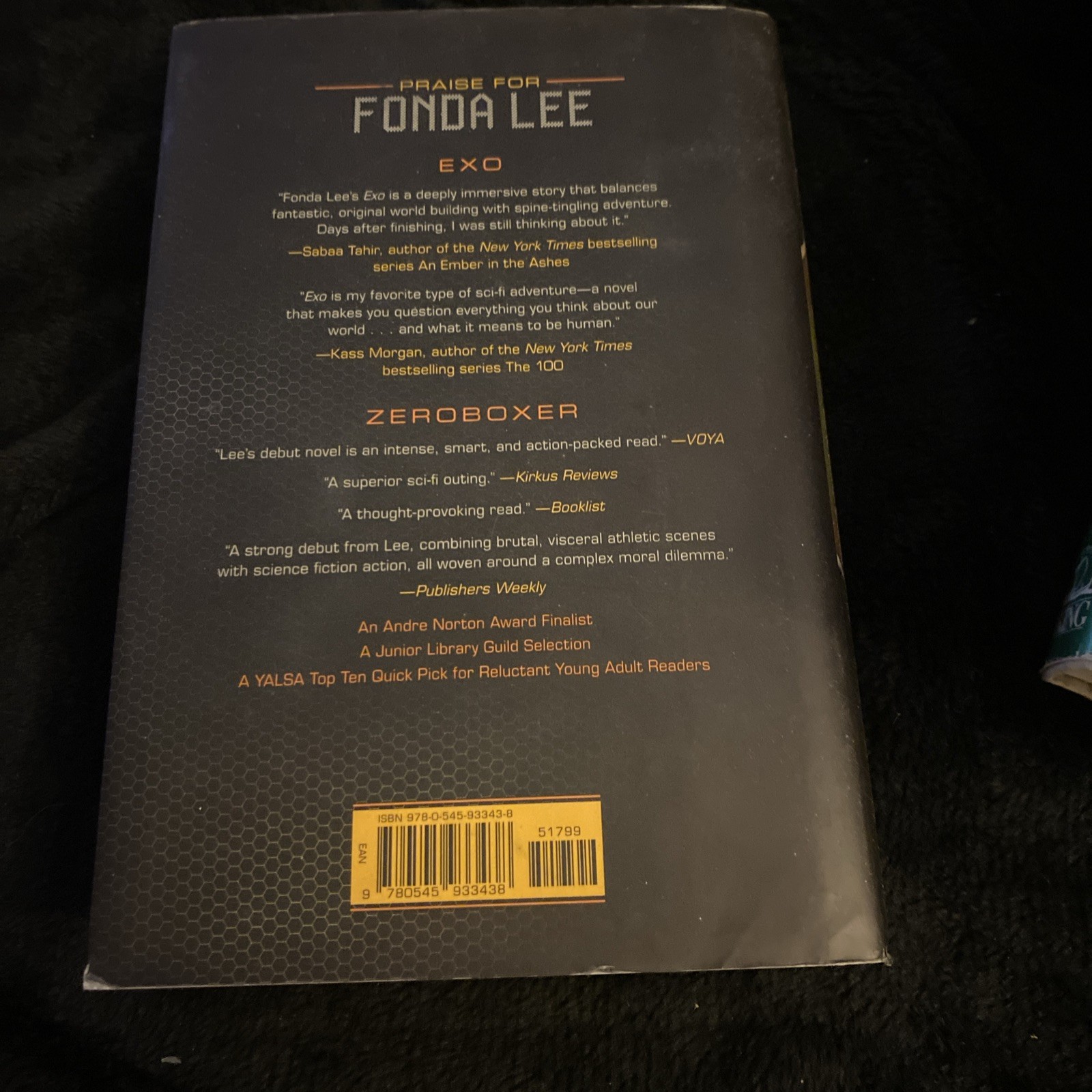 Exo (book 1) by Fonda Lee (2017, Hardcover) 1st Edition 1st Printing
