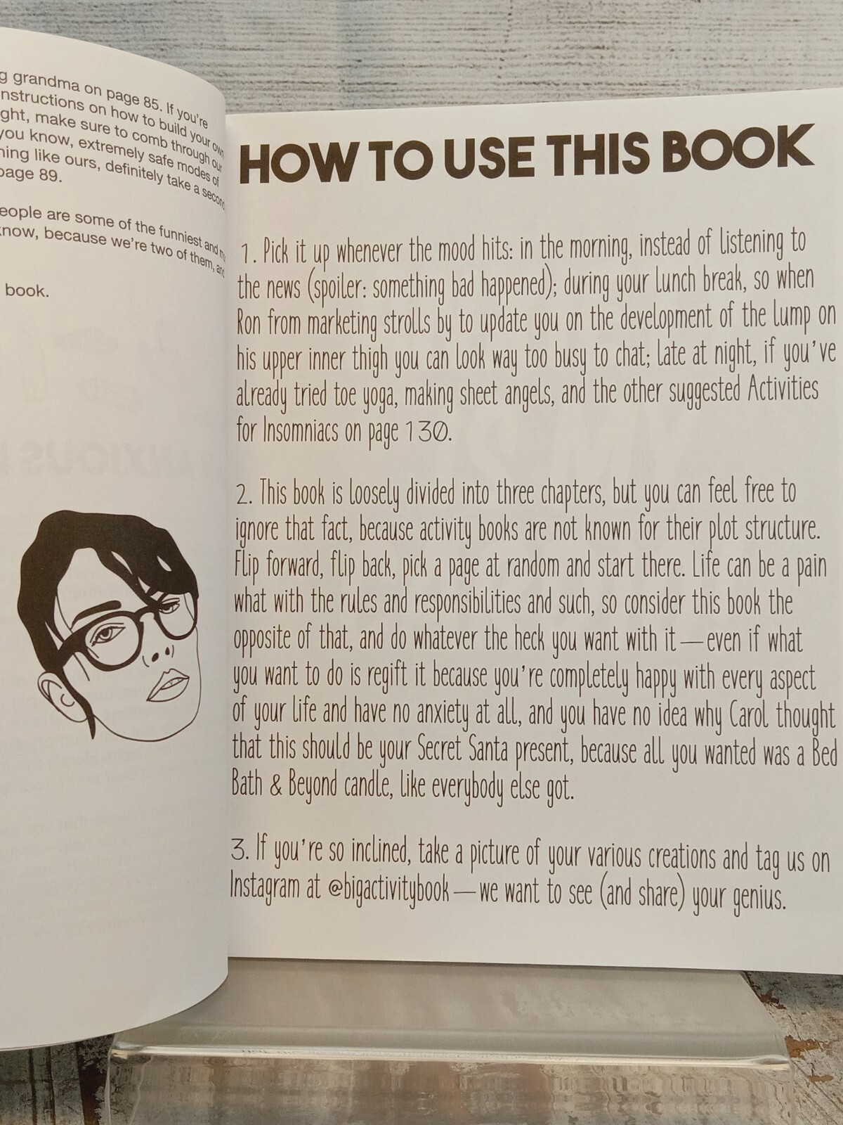 Big Activity Book for Anxious People by Erin Williams and Jordan Reid 2019 PB