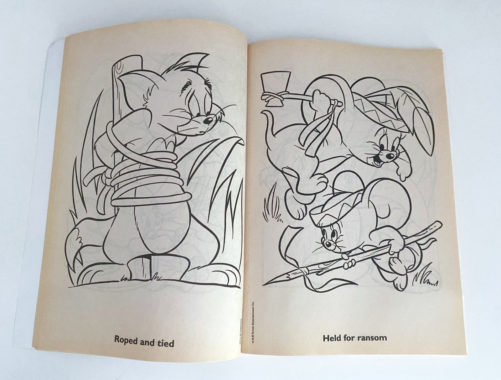 Tom and Jerry Coloring Book, Ready…Set…Play! Dalmatian Press – New