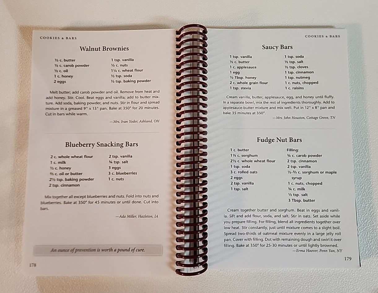 Wholesome Sugarfree Cookbook Cooking Cook Book 545 Recipes 280 Pages 2008