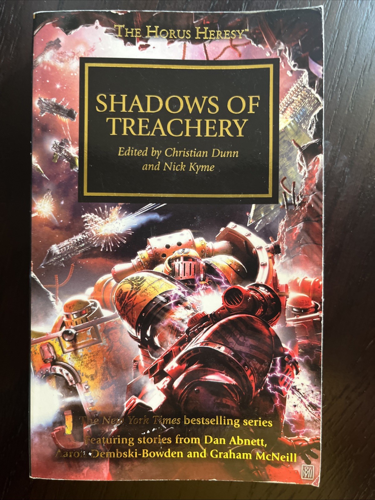 Shadows of Treachery by Nick Kyme (2012, Mass Market Paperback) Horus Heresy VGC