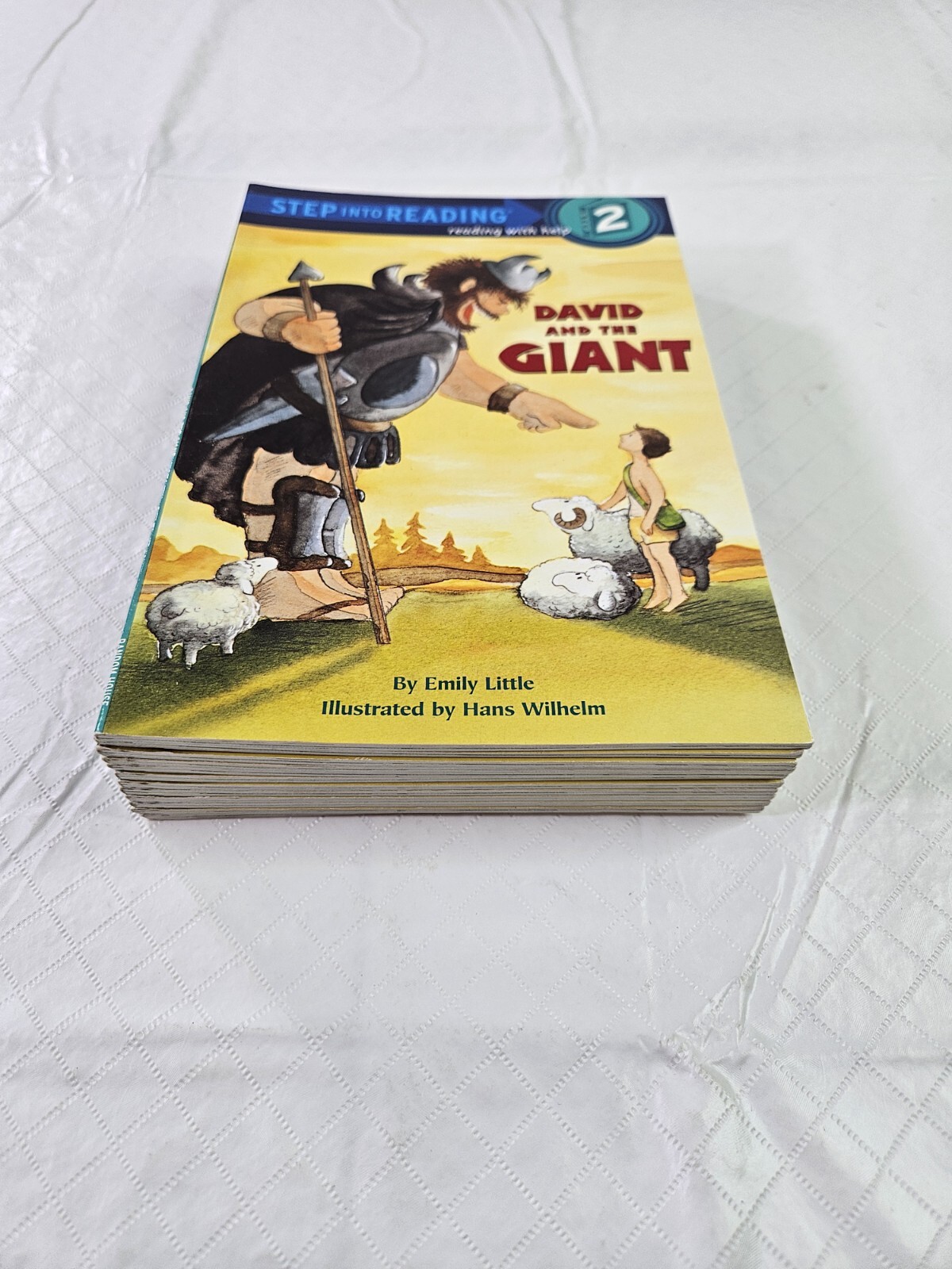 David And Giant Book Step Into Reading Old Testament Goliath Bible Study Lot 12