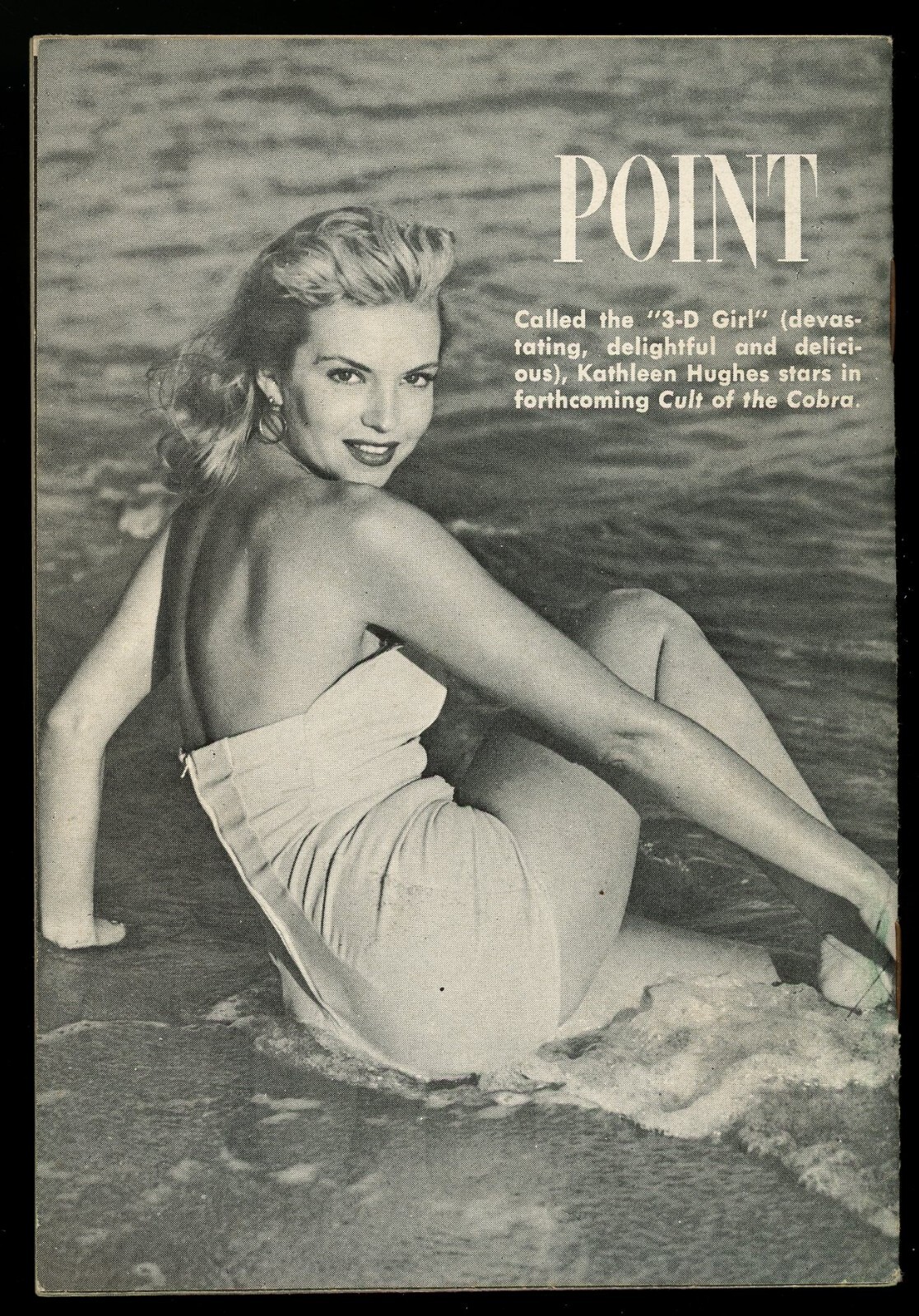 Point Magazine, May 1955: Dolores Donlon Cover, Grace Kelly. Vintage Pulp.