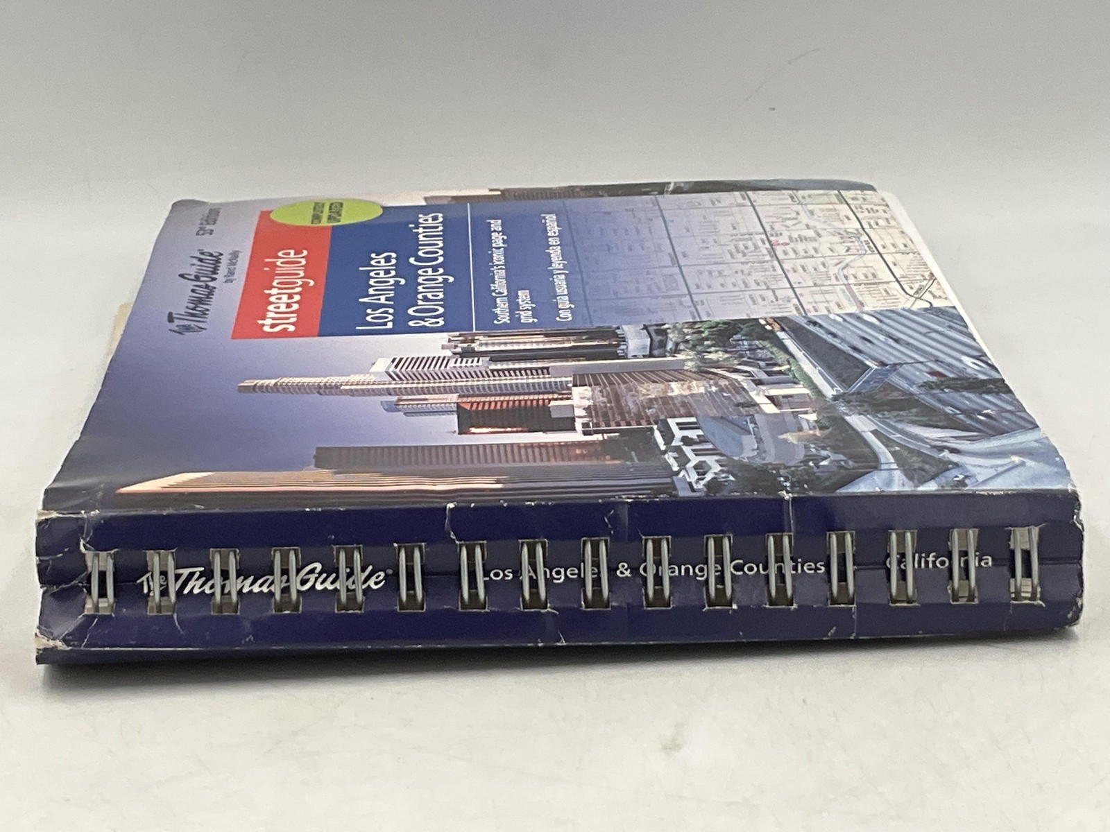 Los Angeles & Orange Counties Rand McNally 2013 Ring/Wire Bound Streetguide