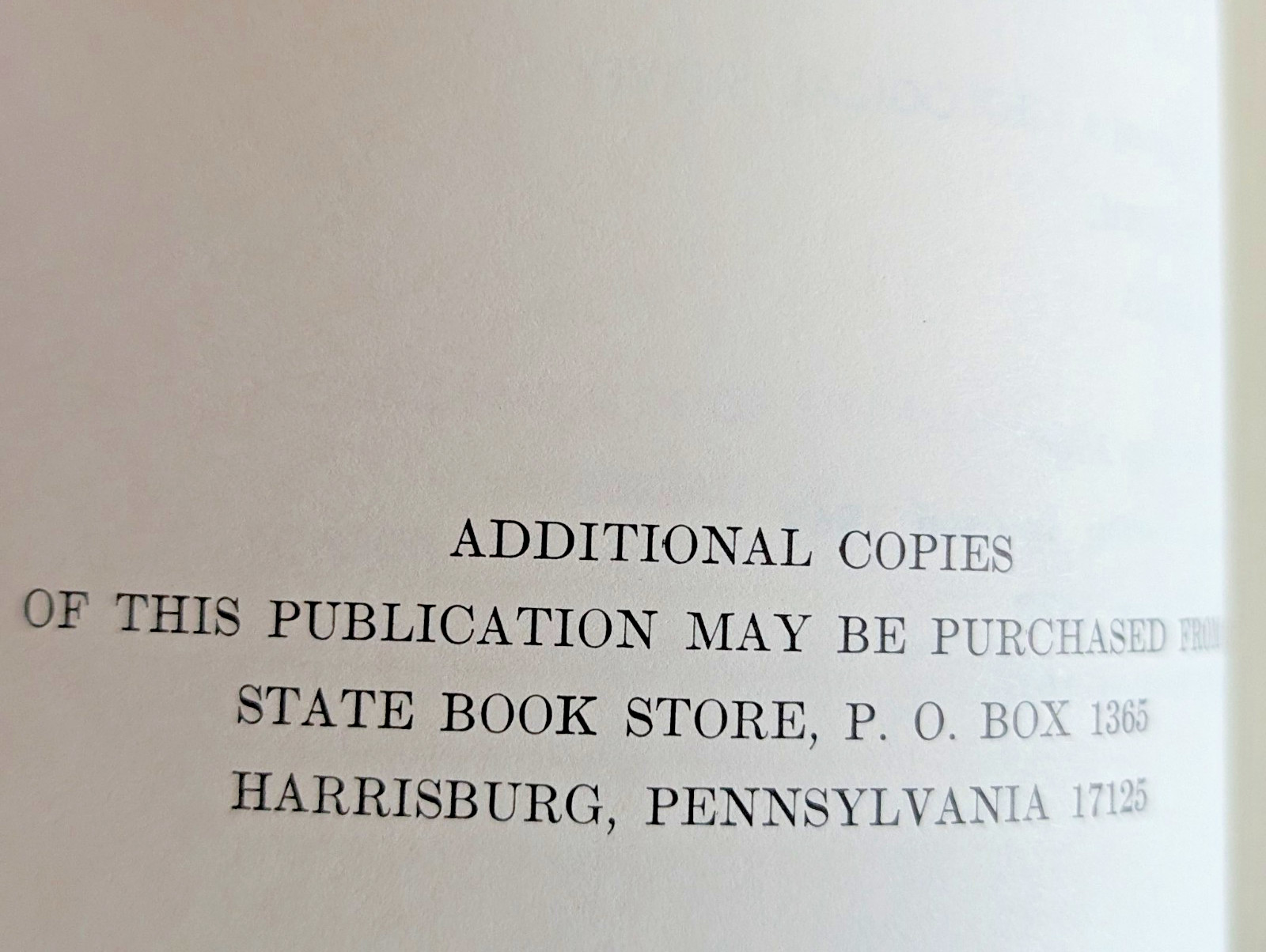 Fossil Collecting in Pennsylvania by Donald M. Hoskins 4th Printing 1976 w/ Map