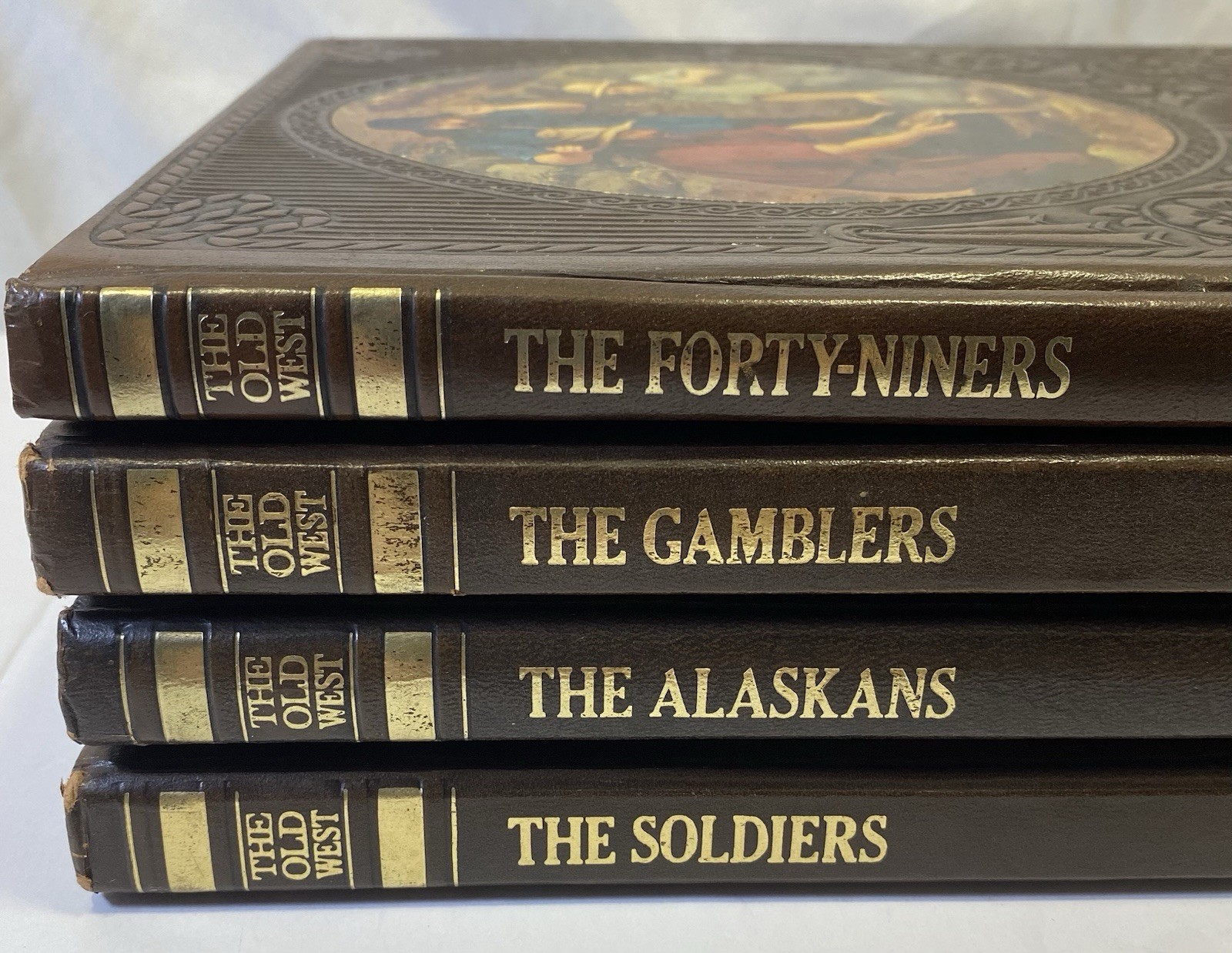 The Old West Book Lot Gamblers Forty Niners Alaskans Soldiers Vintage