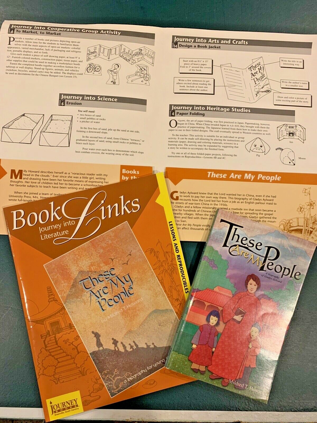 BJU Press Booklinks These Are My People Lessons Reproducibles Mildred Howard