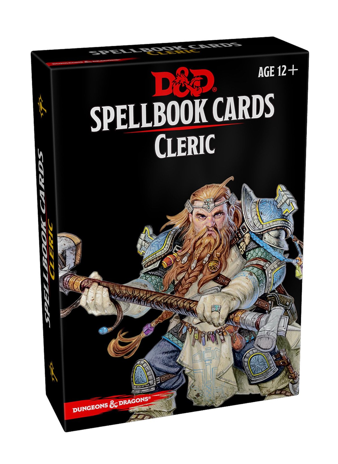 Spellbook Cards: Cleric (Dungeons & 3 inches x 6 x 1 inch, White