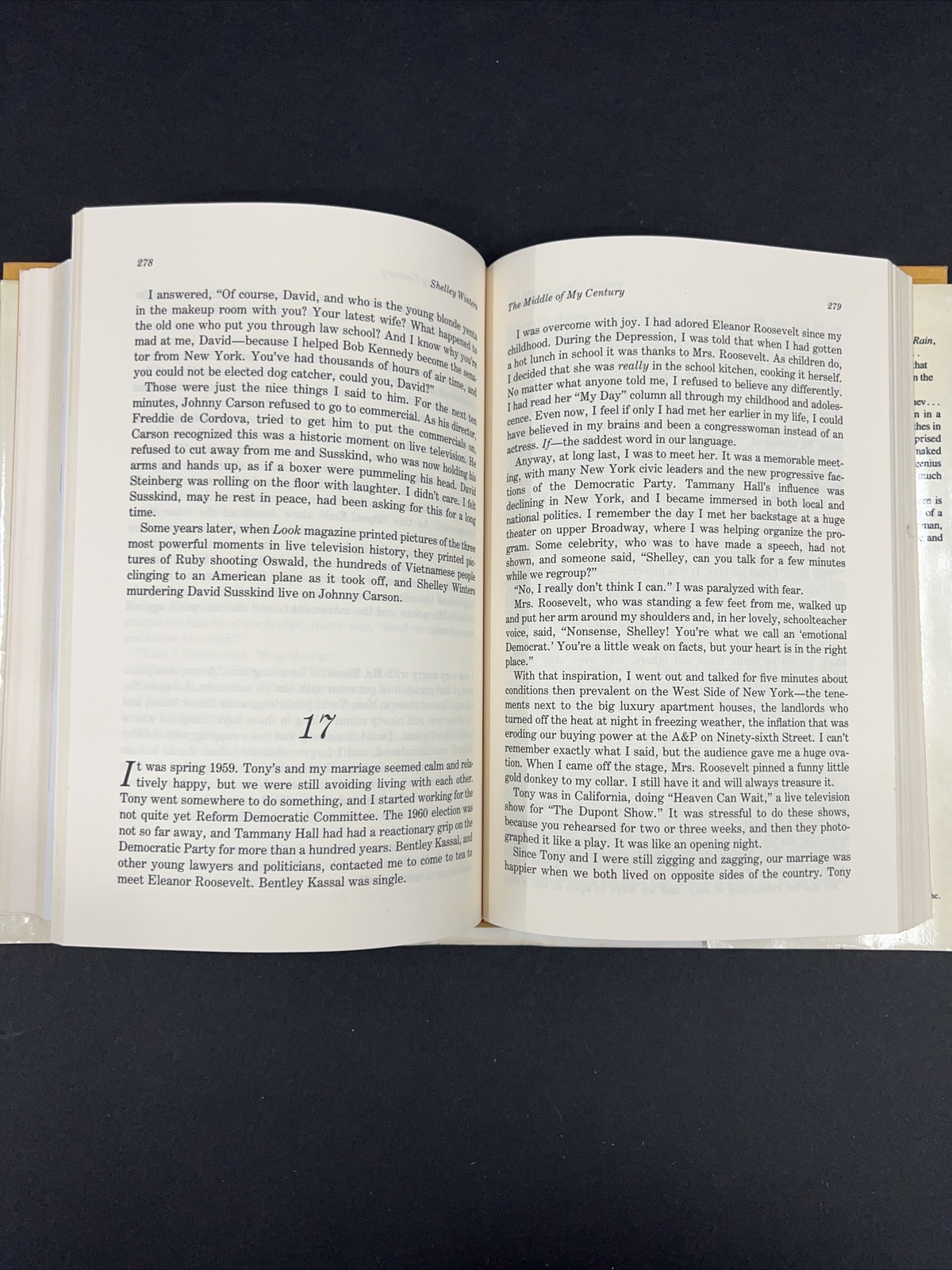 Shelley II: The Middle of My Century Hardcover By Winters, Shelley 1989