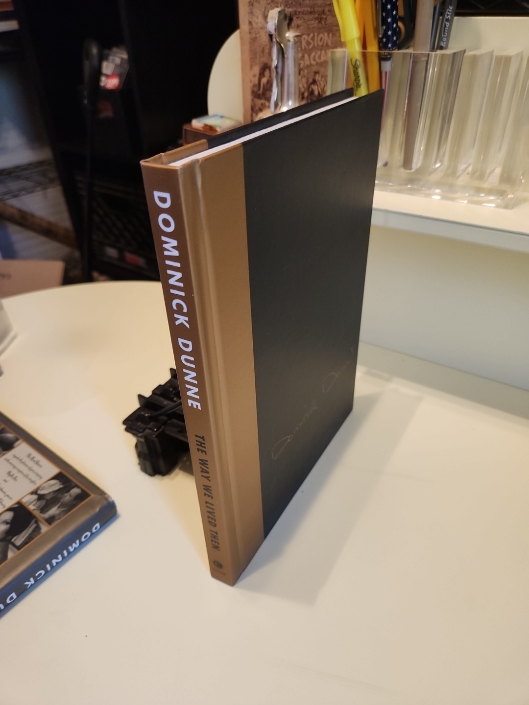 1999 1ST EDITION SIGNED BY AUTHOR DOMINICK DUMME THE WAY WE LIVED THEN HC BOOK
