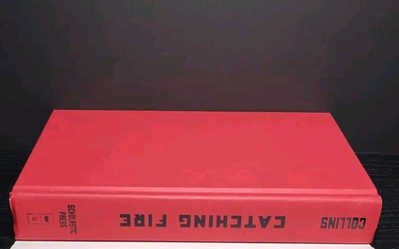 Catching Fire Suzanne Collins Hardcover Scholastic 2009 Hunger Games Book 2