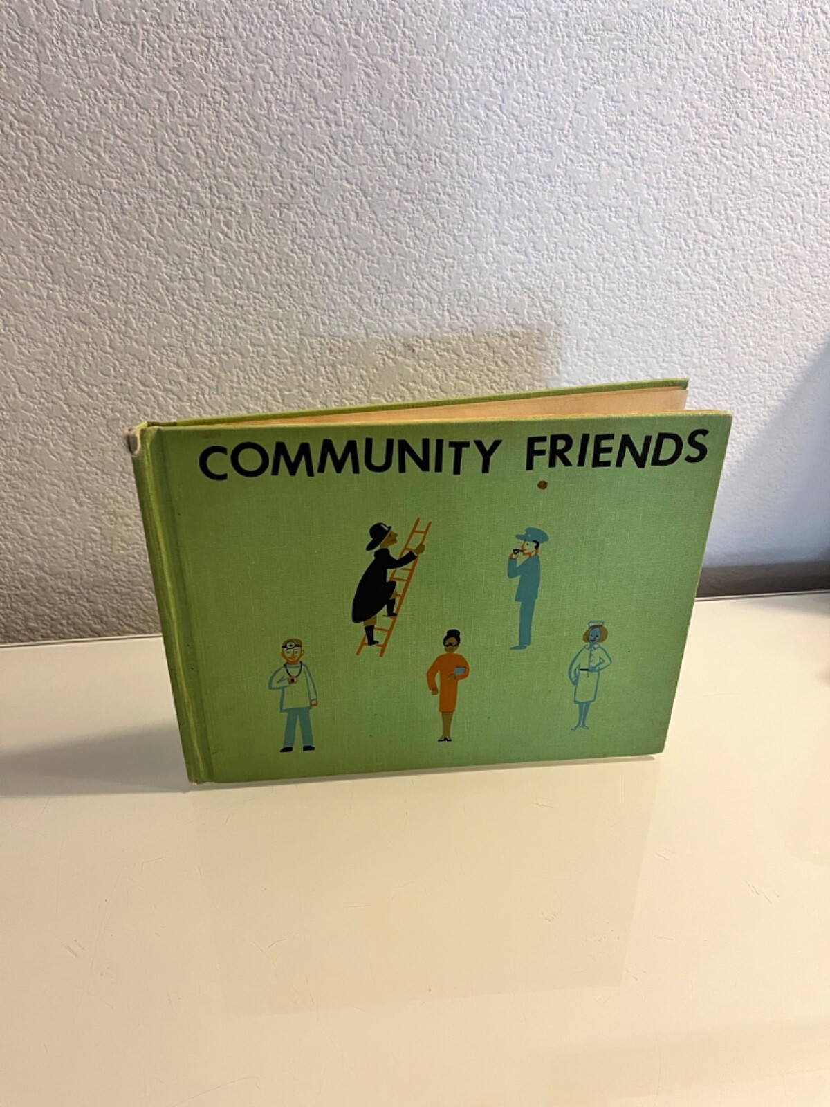 Community Friends by Muriel Stanek 1968 Illustrated hardcover Benefic Press