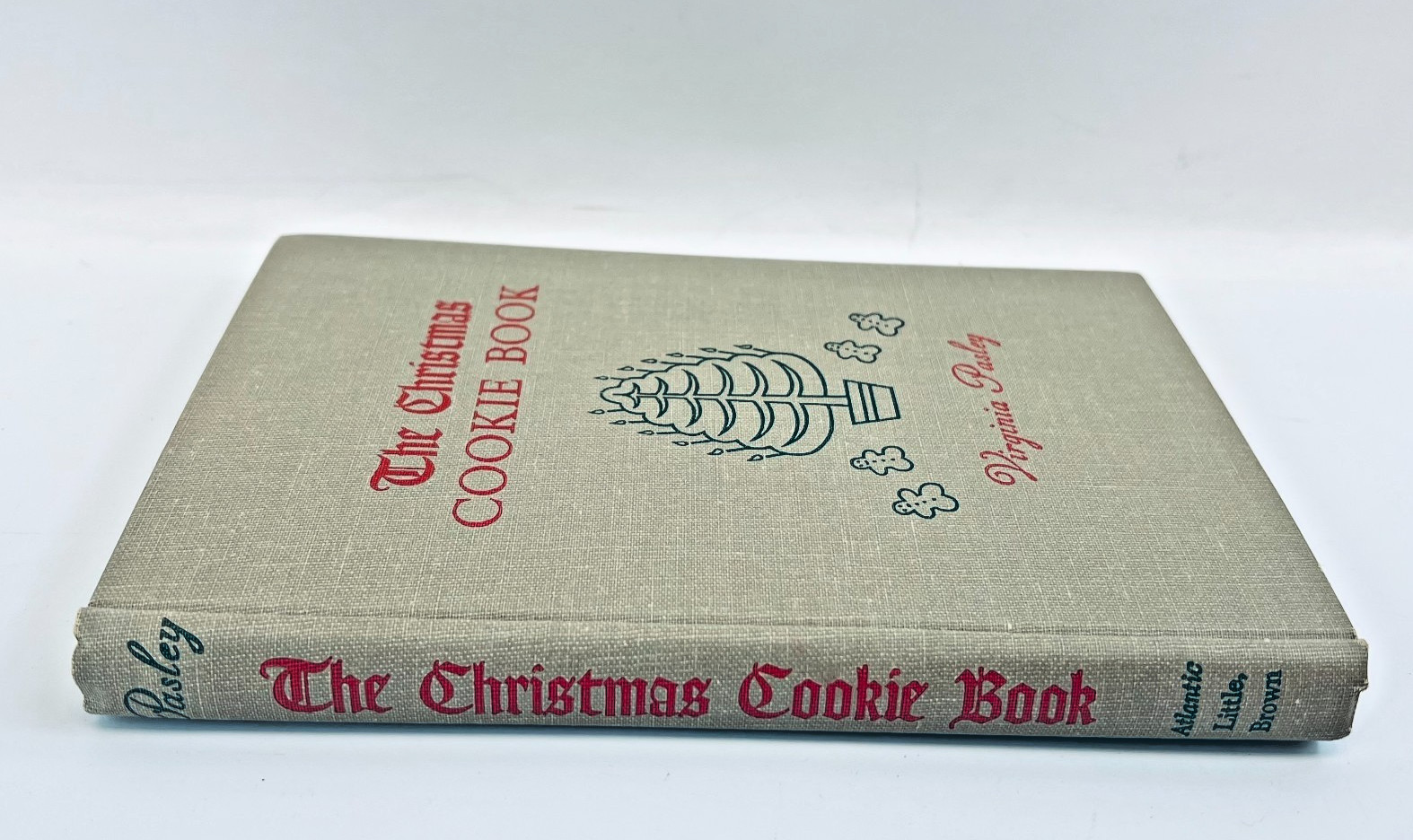 The Christmas Cookie Recipe Book Virginia Pasley Hard Cover 146 Pages 1949