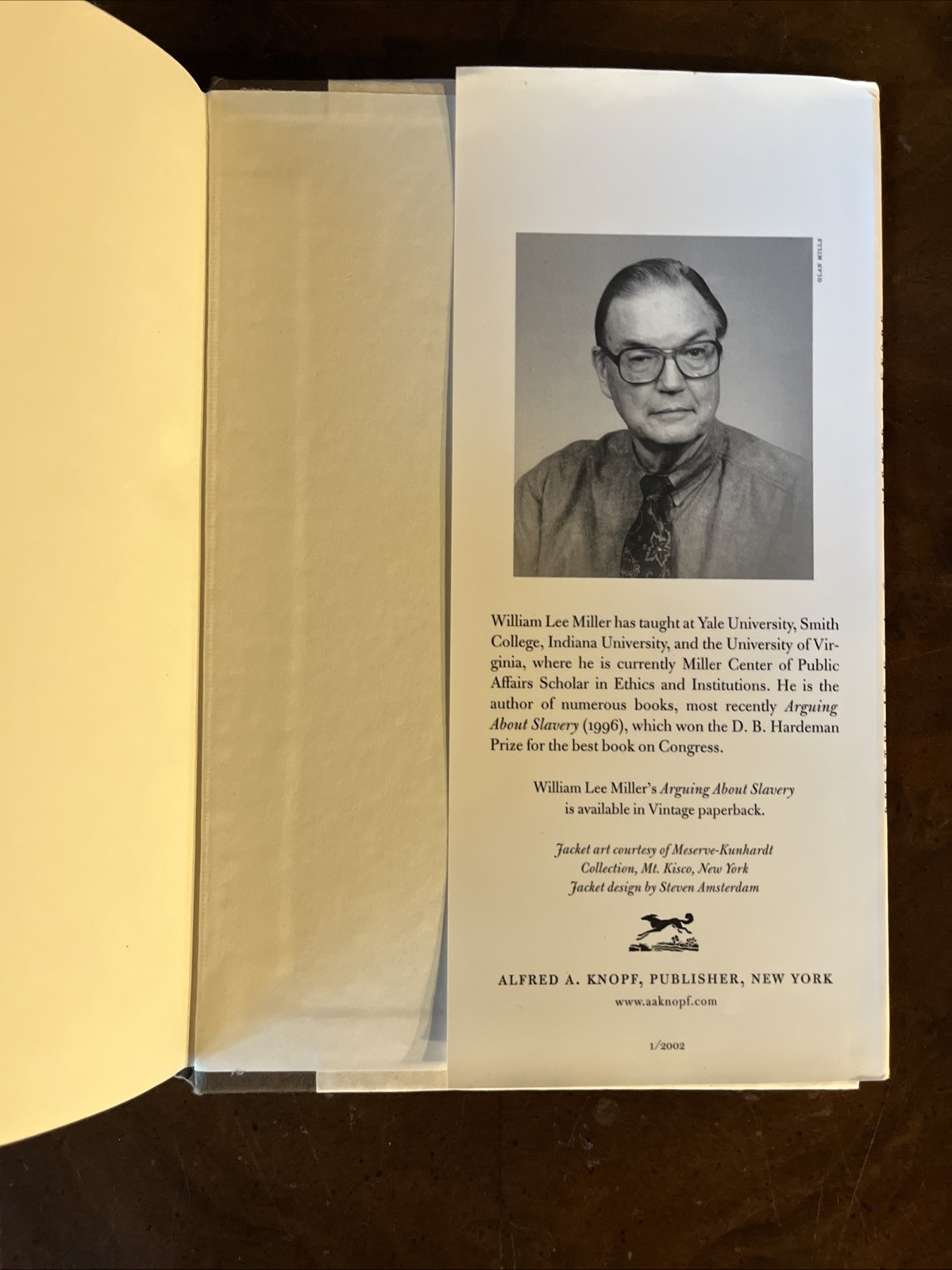 Lincoln’s Virtues by William Lee Miller (2002, Hardcover, First Ed/1st Printing)