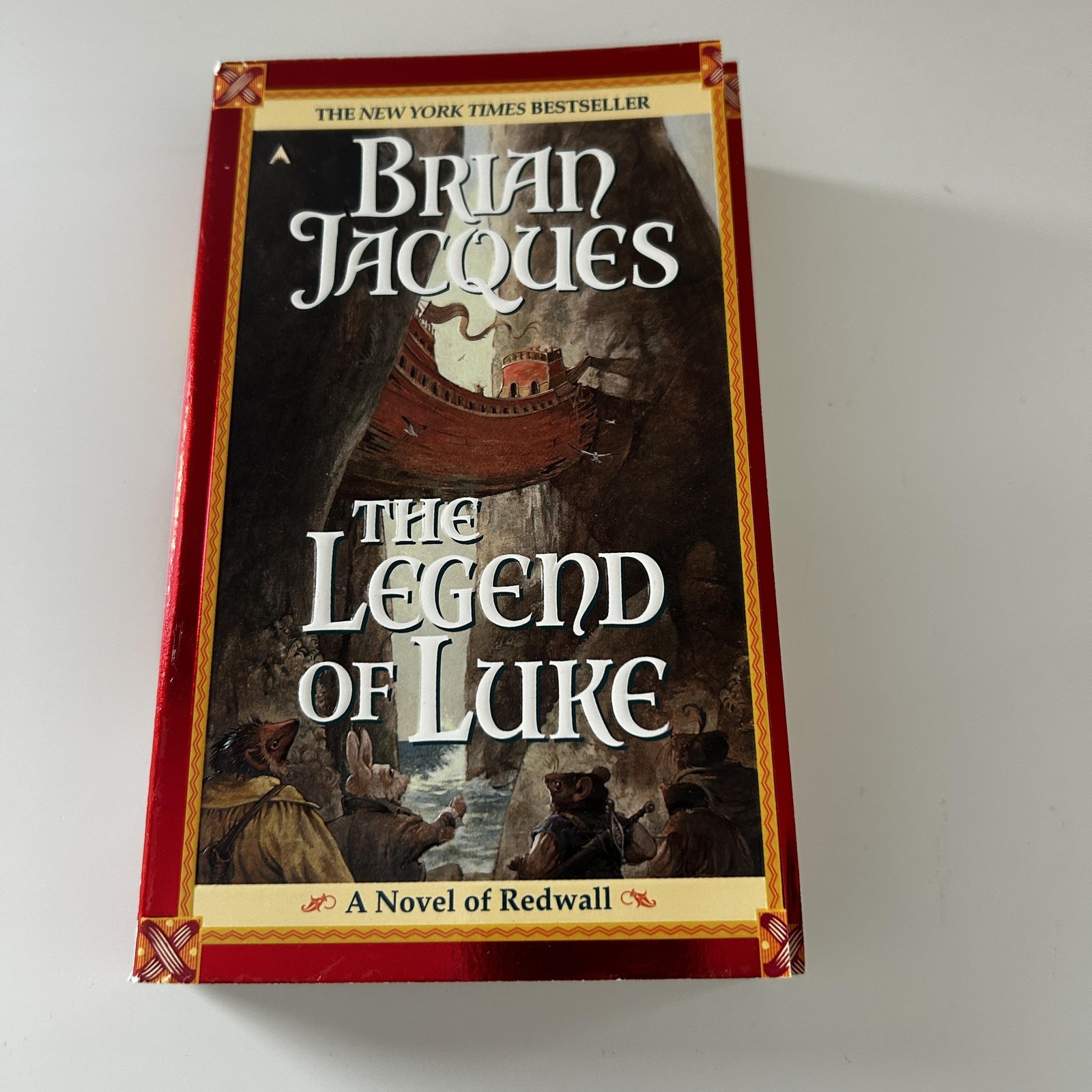 Redwall 4 Book Lot Brian Jacques Rakkety Tam Martin Warrior Legend Luke Lutra