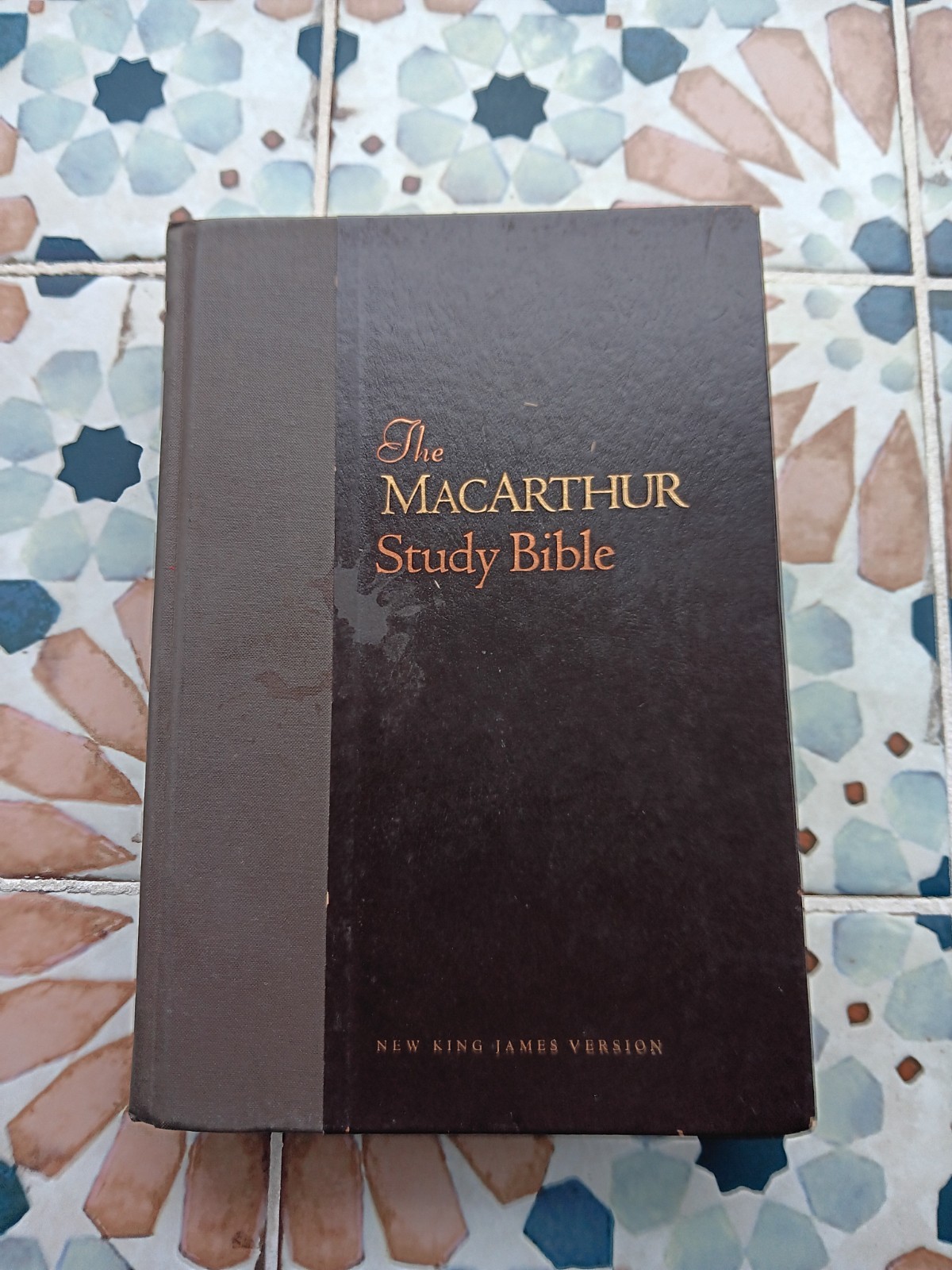 The MacArthur Study Bible New King James Version Preowned Flaws Acceptable