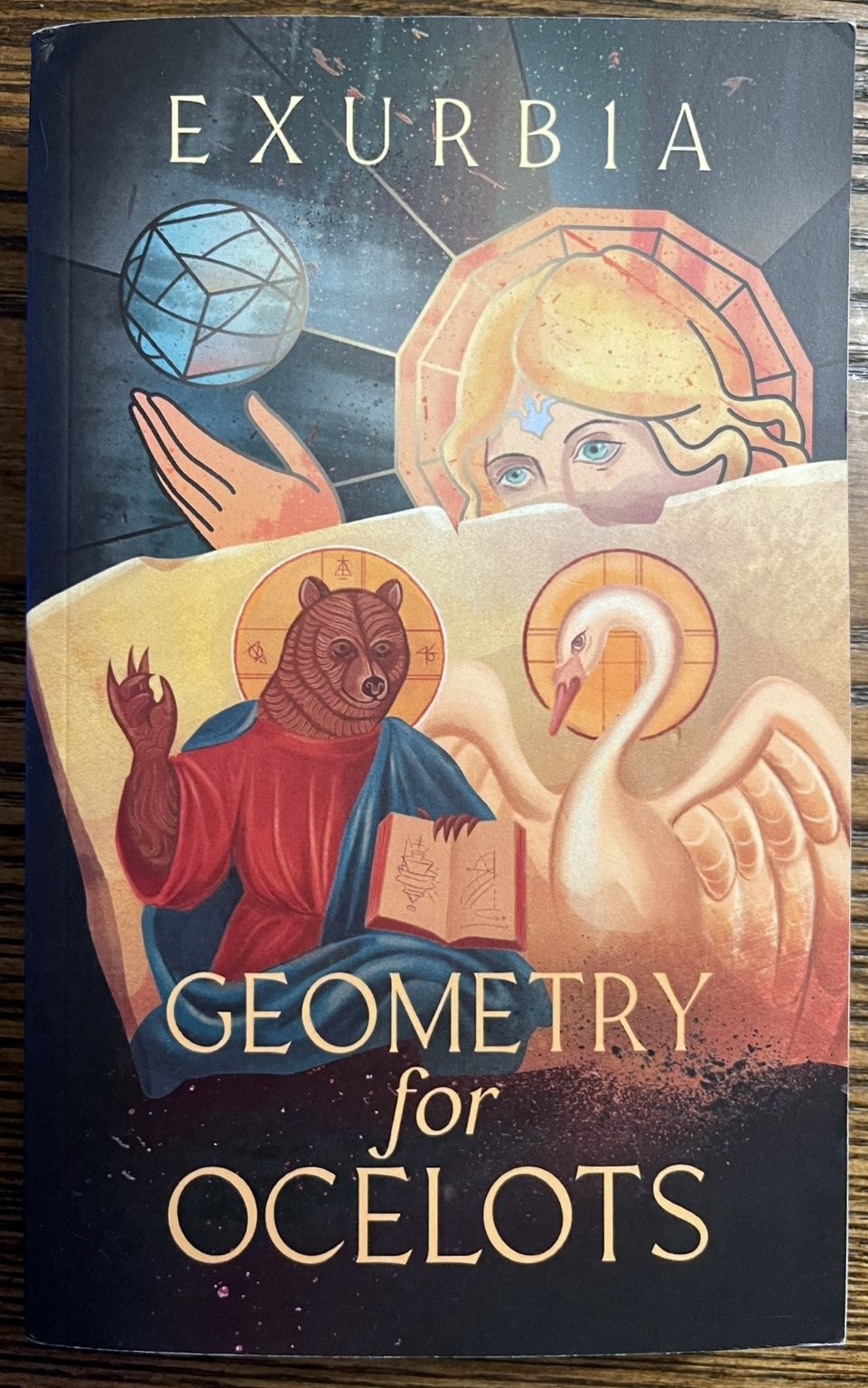 Geometry for Ocelots Exurbia Dystopian Sci-Fi Philosophical Paperback :VG