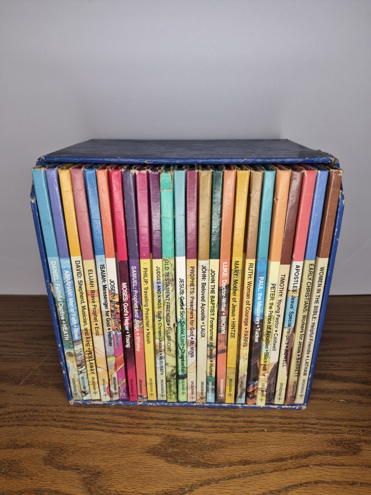 Biblearn Complete Series 24 Hardcover Books Jesus Broadman Press Vintage