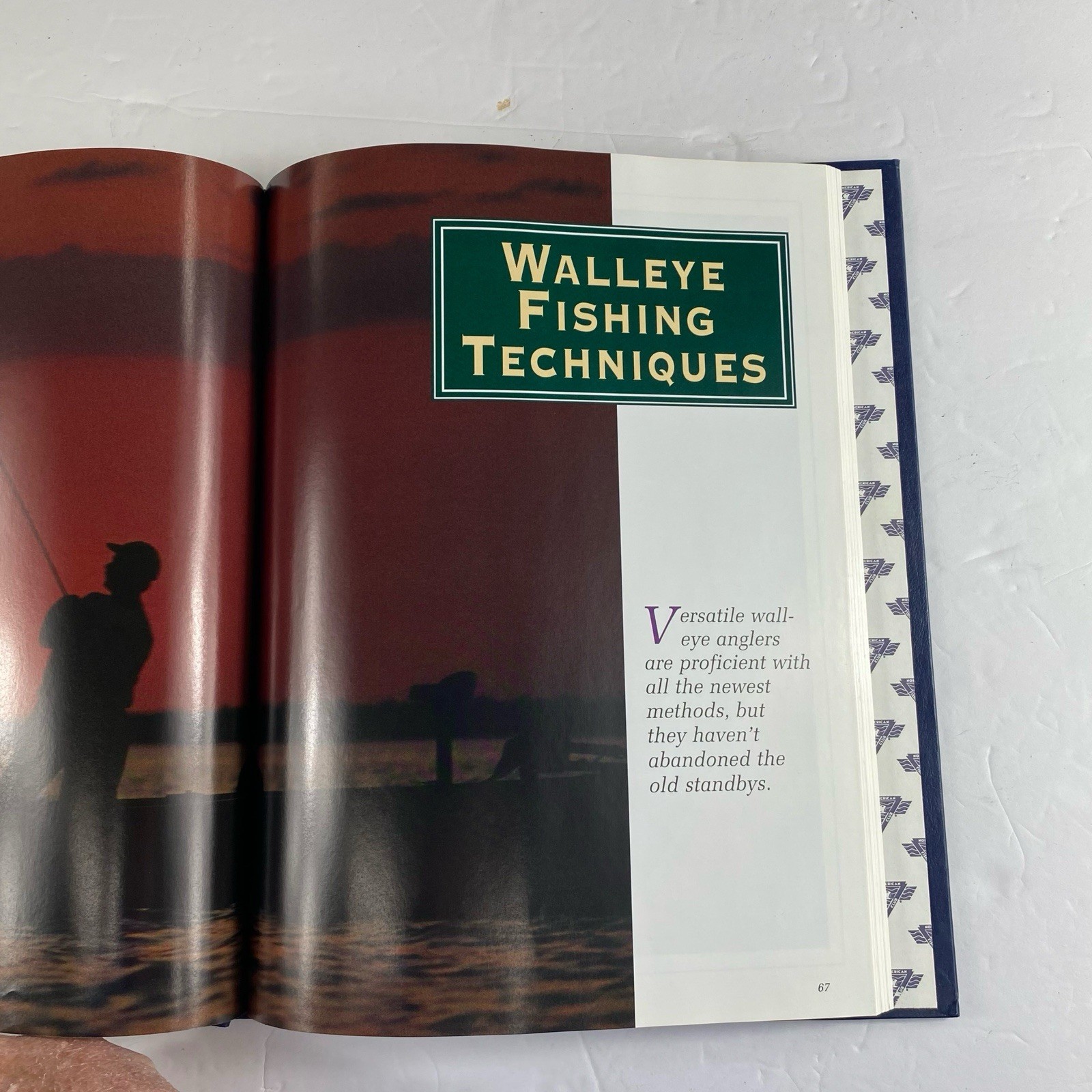 Walleye Secrets 1998 North American Fishing Club Hardcover Book 158 Pages