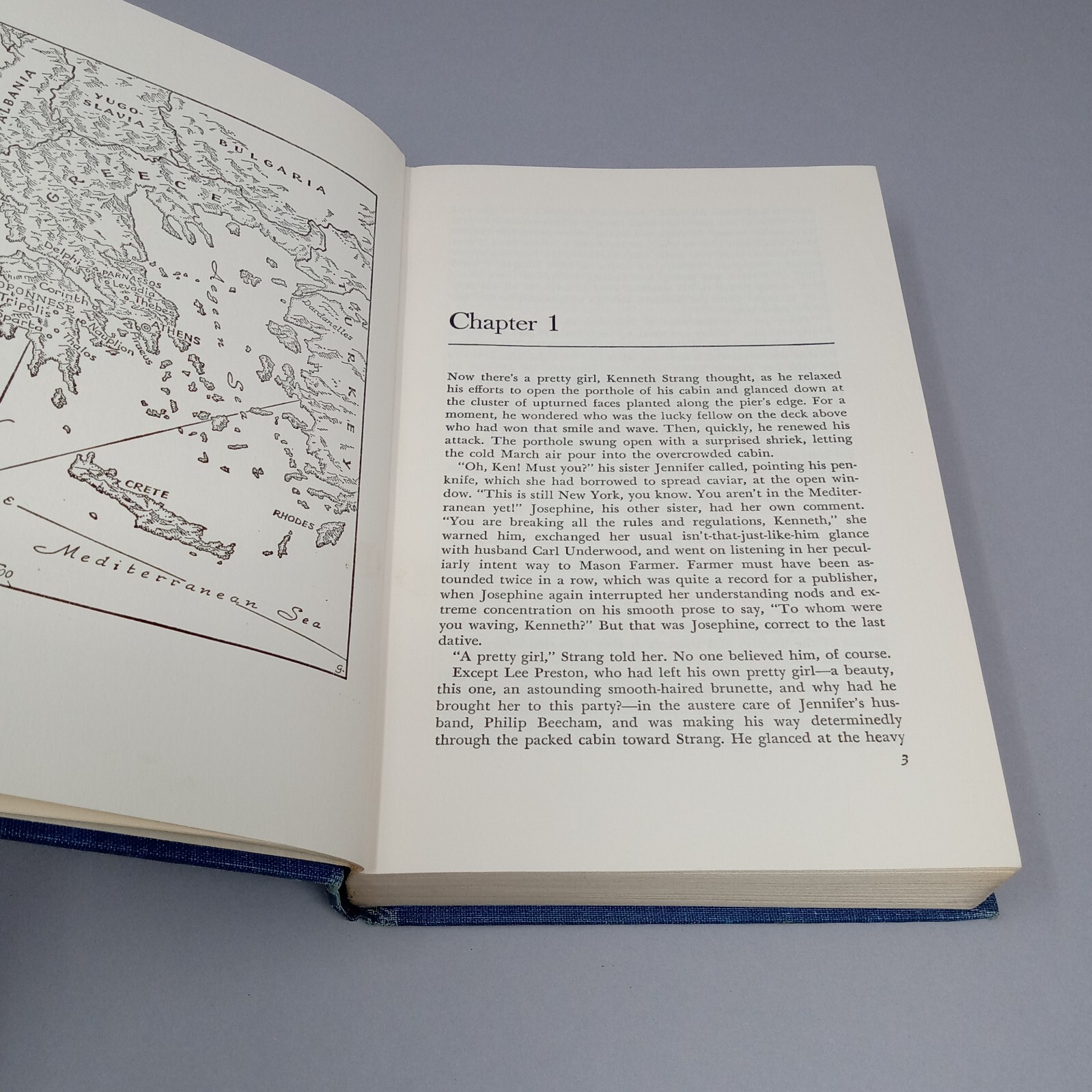 Decision At Delphi: 1960 Harcourt, Brace And Company Hardcover by Helen MacInnes