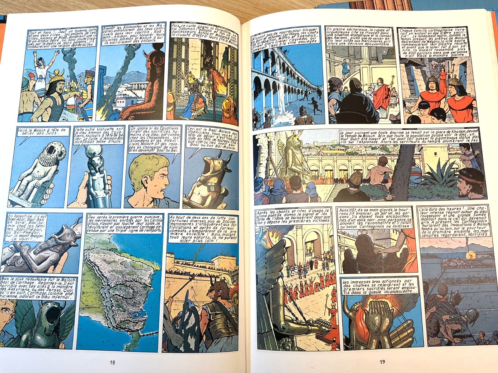 Les Aventures d’Alix, bande dessinée 4-Book French Hardcover Vintage