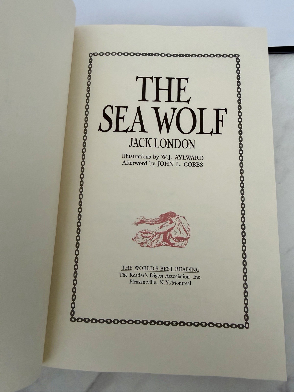 The Sea Wolf – Jack London w/Reader’s Digest Insert