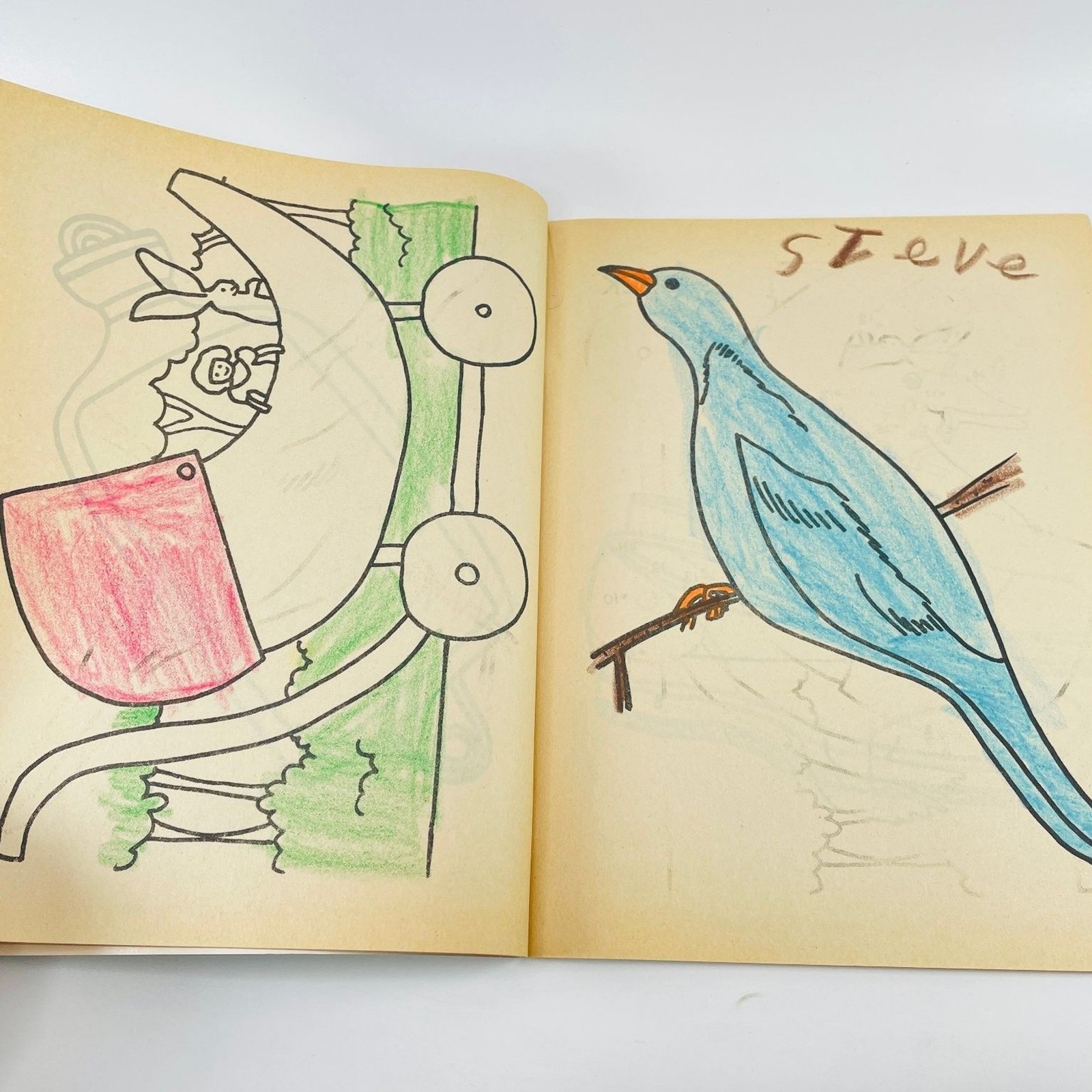 Parade Coloring Book Vintage 1960s Paperback Modern Promotions USA