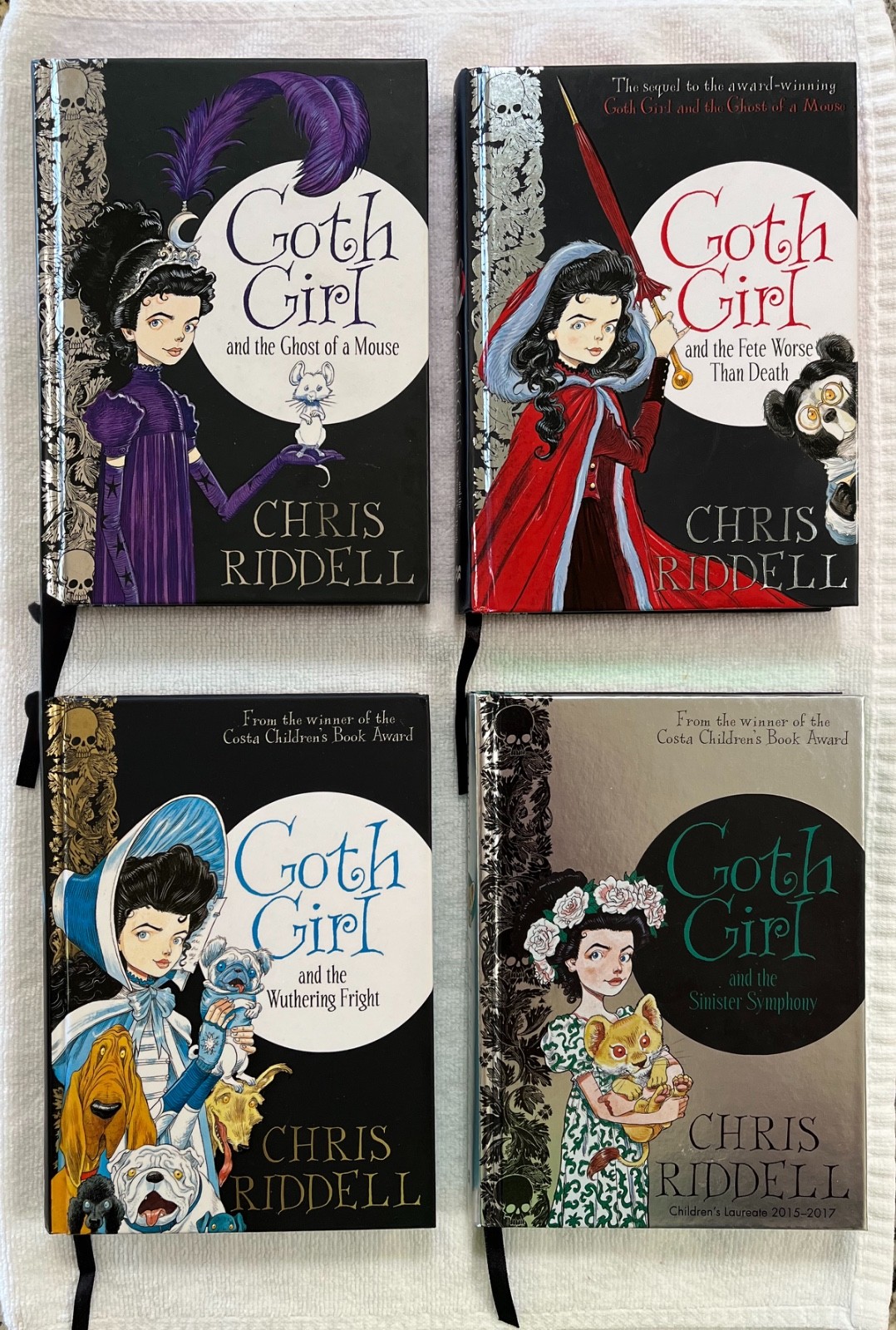 Goth Girl Series (4 books) – Chris Riddell – Hardcover
