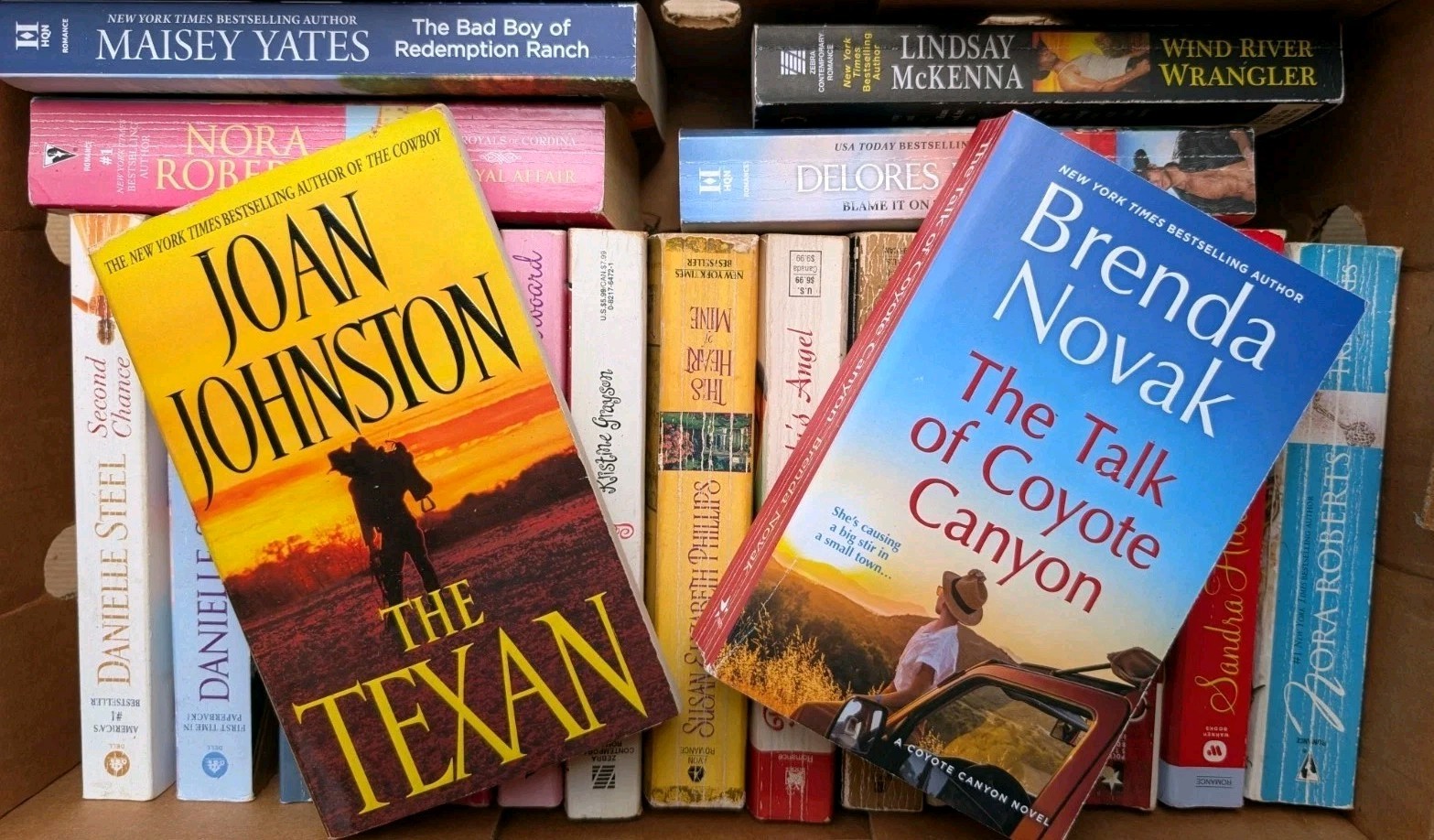 Romance Novels Lot of 18 Random Mix Paperbacks No Duplicates