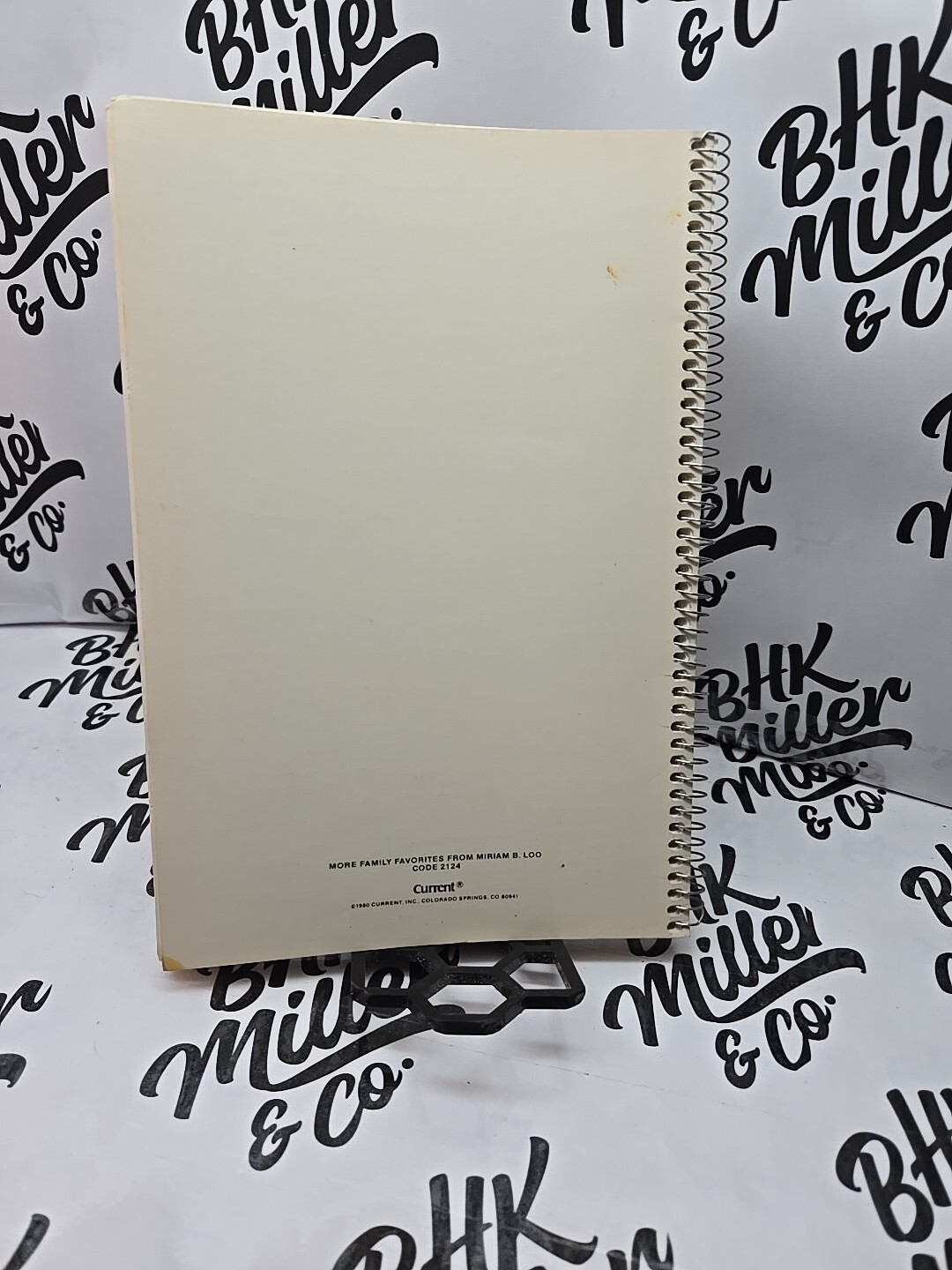 More Family Favorite Recipes by Miriam B. Loo | 1980 Vintage Spiral Bound Cookbo
