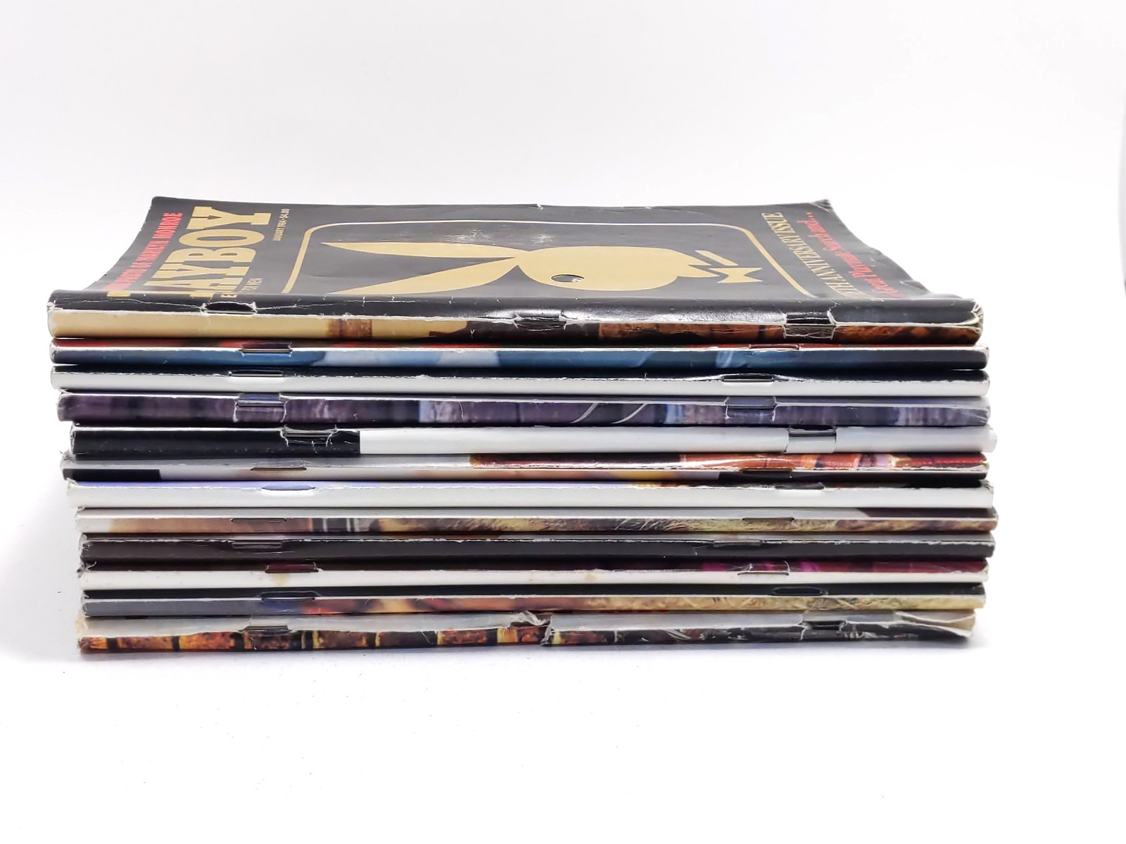 12 Playboy Magazine 1984 Vintage W/ Centerfolds Full Year