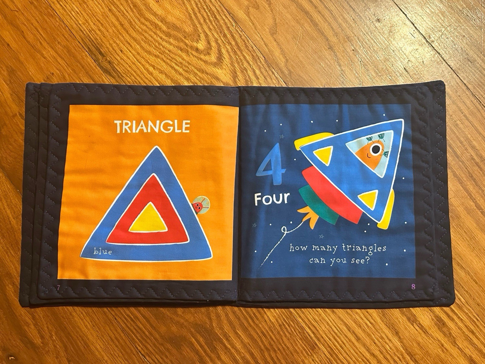 Space Counting Book of Shapes Soft Book for Toddlers And babies